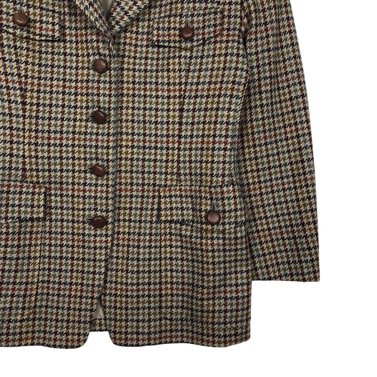 Vintage 📌Vintage Wool Jacket Aquascutum Of London Tartan Design Size US M / EU 48-50 / 2 - 6 Thumbnail