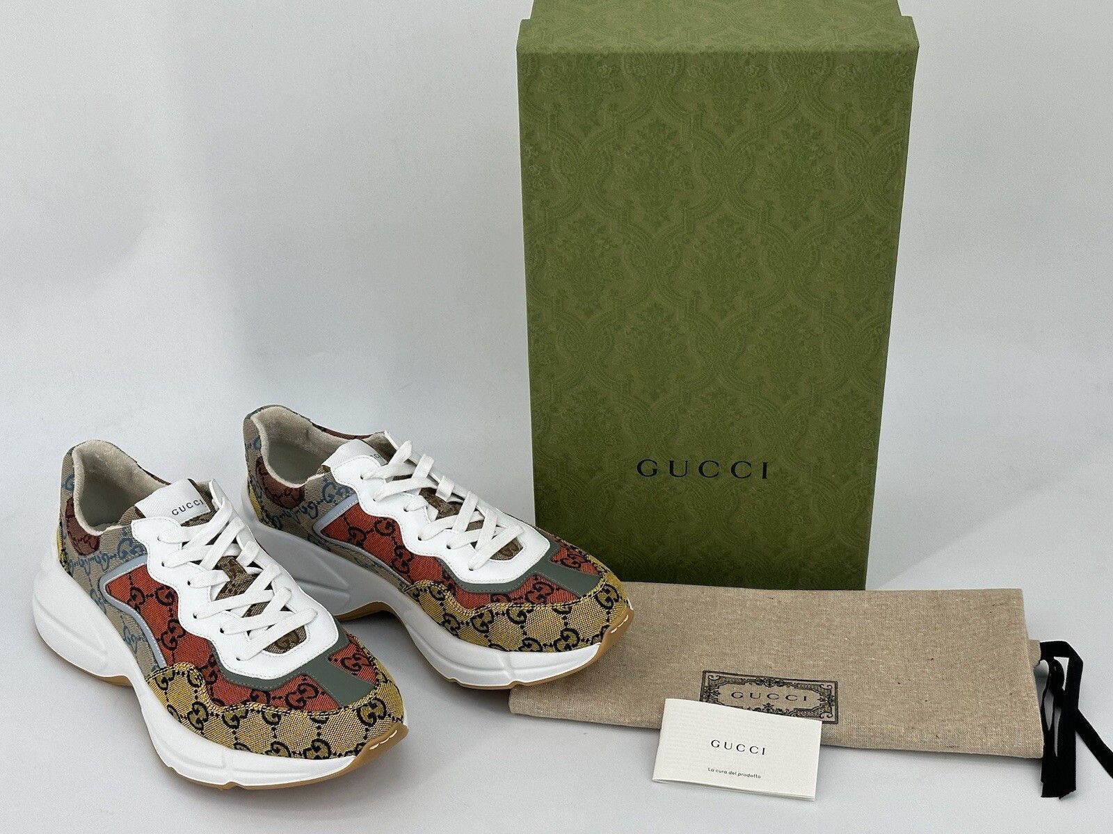 Gucci New Gucci Rhyton Sneakers Size-IT-42/US-12 Size US 12 / IT 42 - 2 Thumbnail