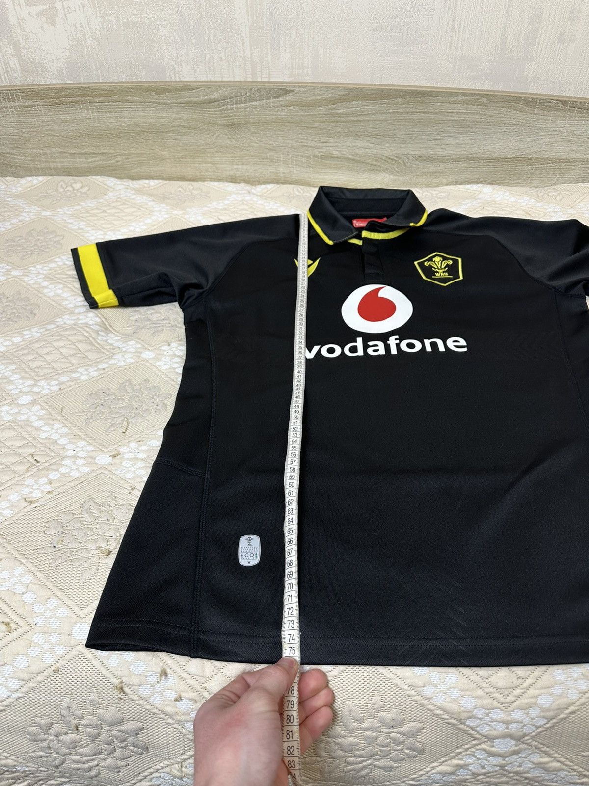 Macron 🔥 2023/24 Wales Rugby Union Macron Jersey T Shirt Black Size US XL / EU 56 / 4 - 5 Thumbnail