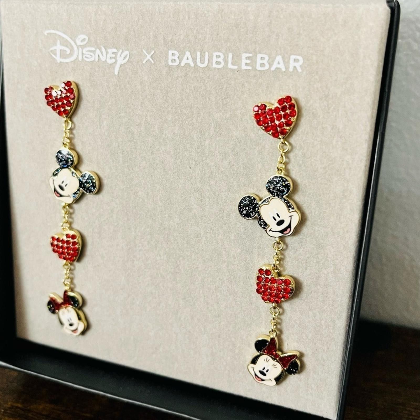 Disney Disney X Bauble Bar Mickey/Minnie Earrings Size ONE SIZE - 2 Thumbnail