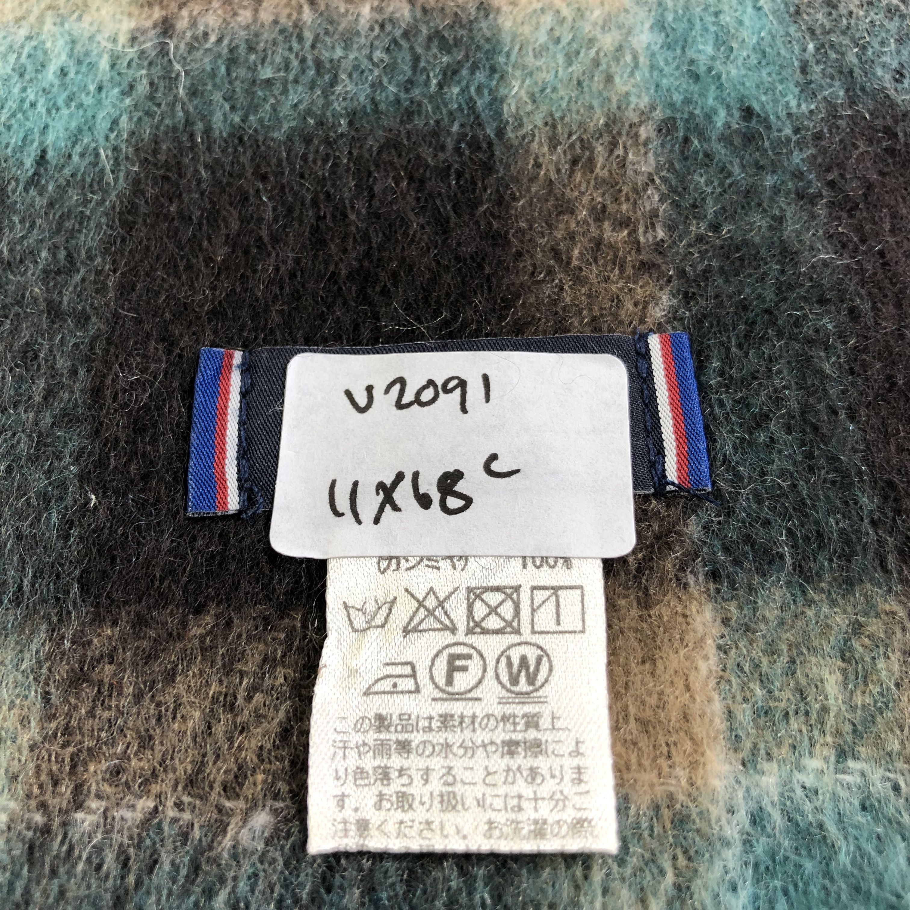 NOLLEY'S Nolley's Tartan Cashmere Scarf Muffler Neckwear V2091 Size ONE SIZE - 7 Thumbnail
