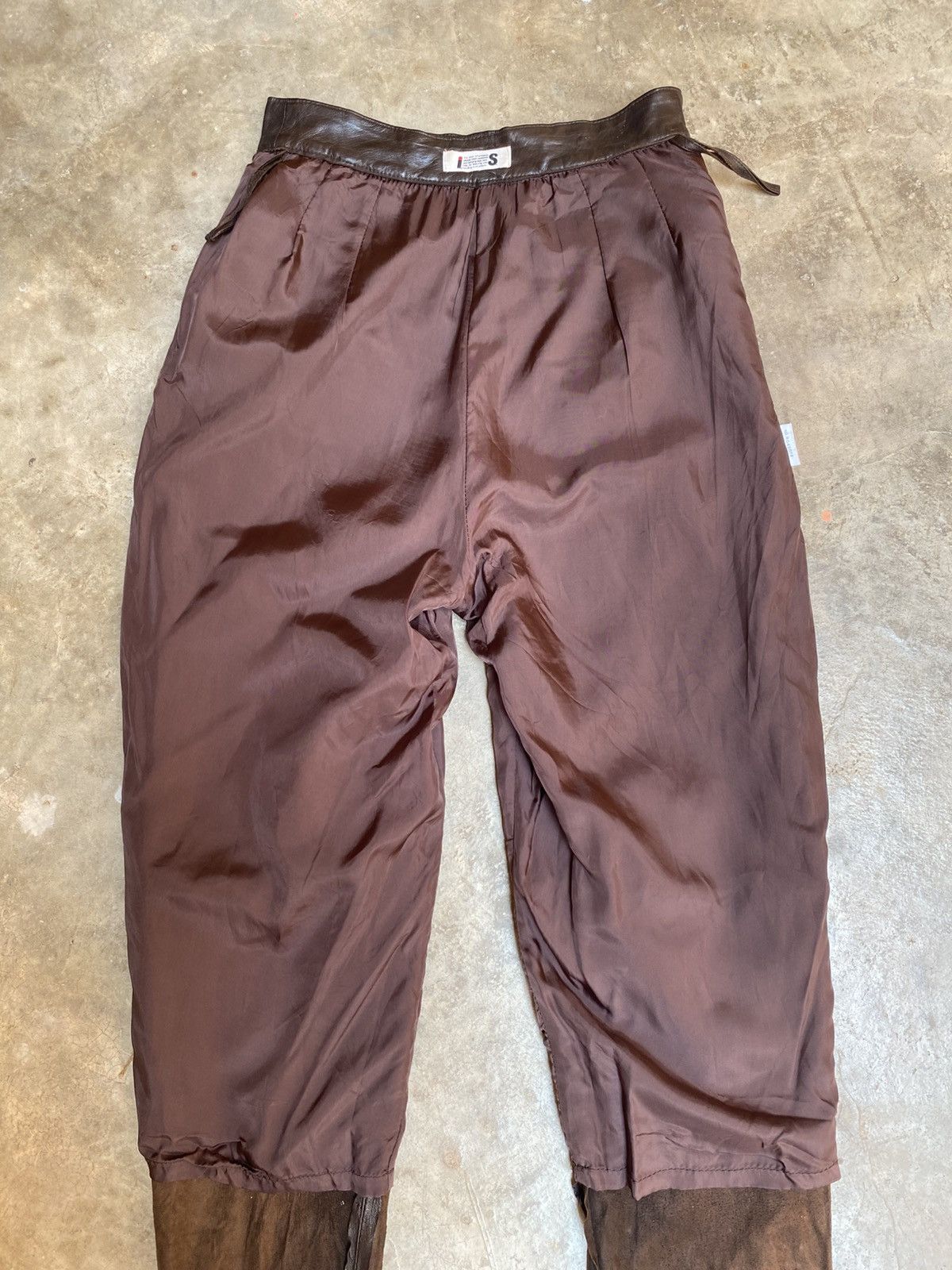Issey Miyake Vintage Issey Miyake Suede Pant Size 24" / US 00 / IT 34 - 16 Thumbnail