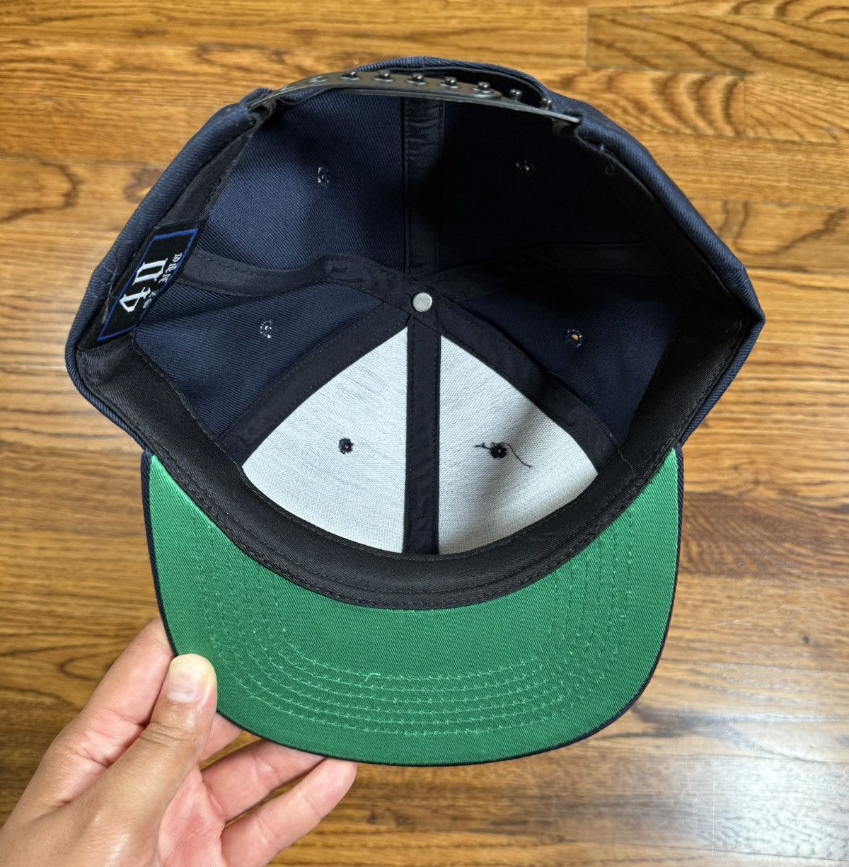 40oz NYC 40 Oz NYC SnapBack blank Hat Cap Navy Blue Unisex OS NWT Size ONE SIZE - 8 Thumbnail