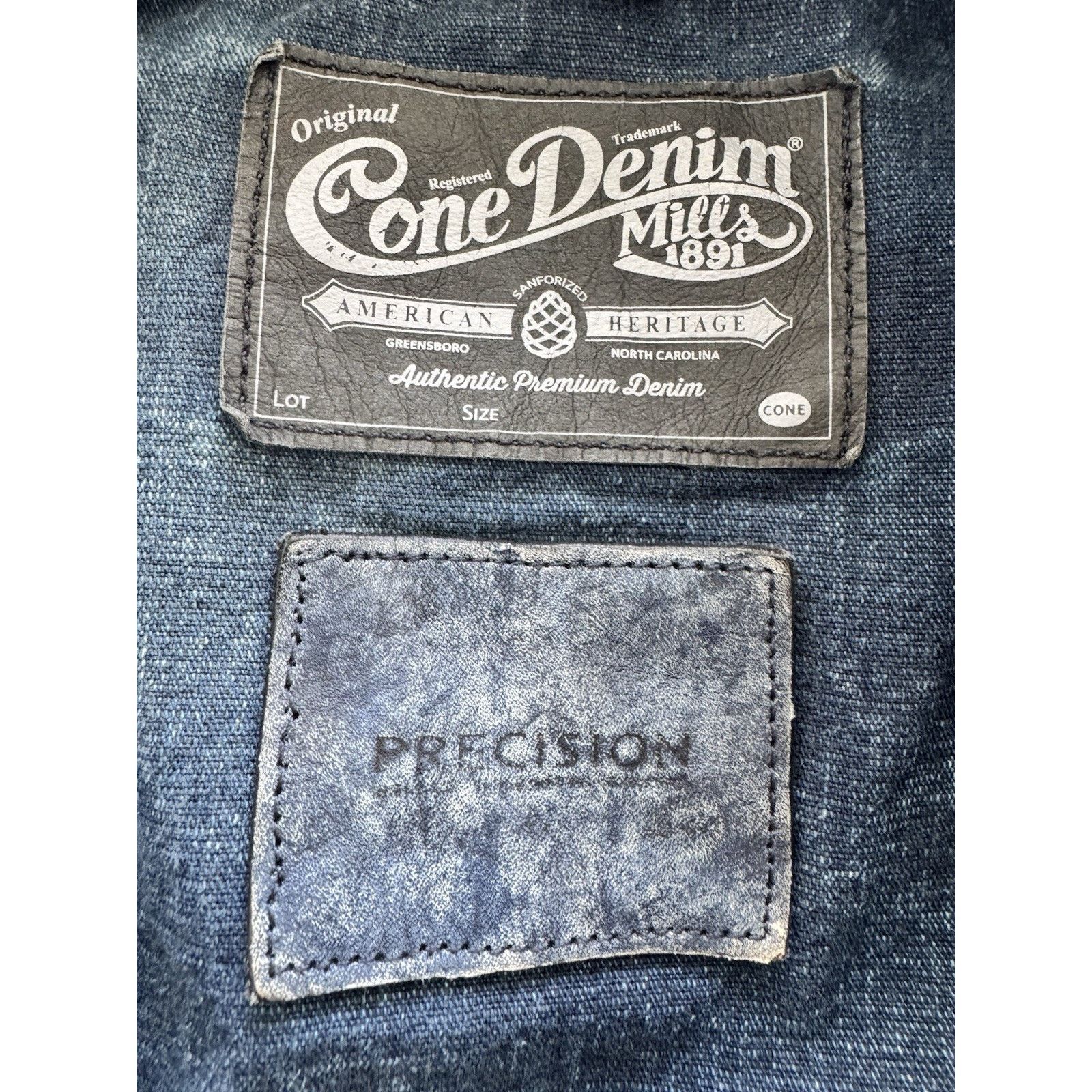Other Cone Denim Mills Sample Jacket x Oritain 11oz Ottoman Size US S / EU 44-46 / 1 - 8 Thumbnail