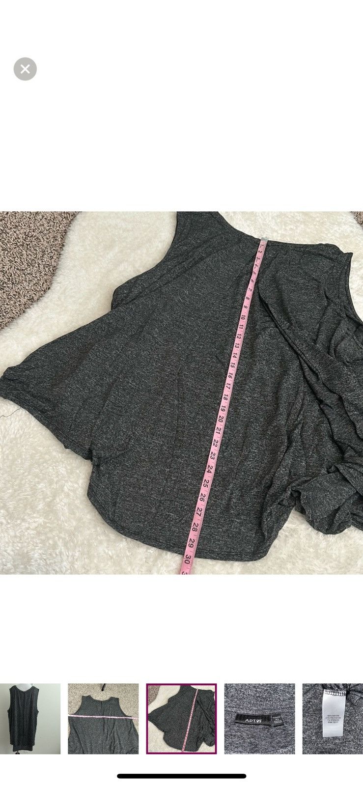Apt. 9 Apt. 9 3x space dye sleeveless blouse Size 3XL / US 20-22 - 6 Thumbnail