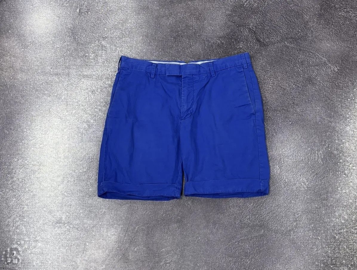 Polo Ralph Lauren × Ralph Lauren × Vintage Vintage Polo Ralph Lauren Classic Fit Blue Classic Shorts Size US 32 / EU 48 - 1 Thumbnail