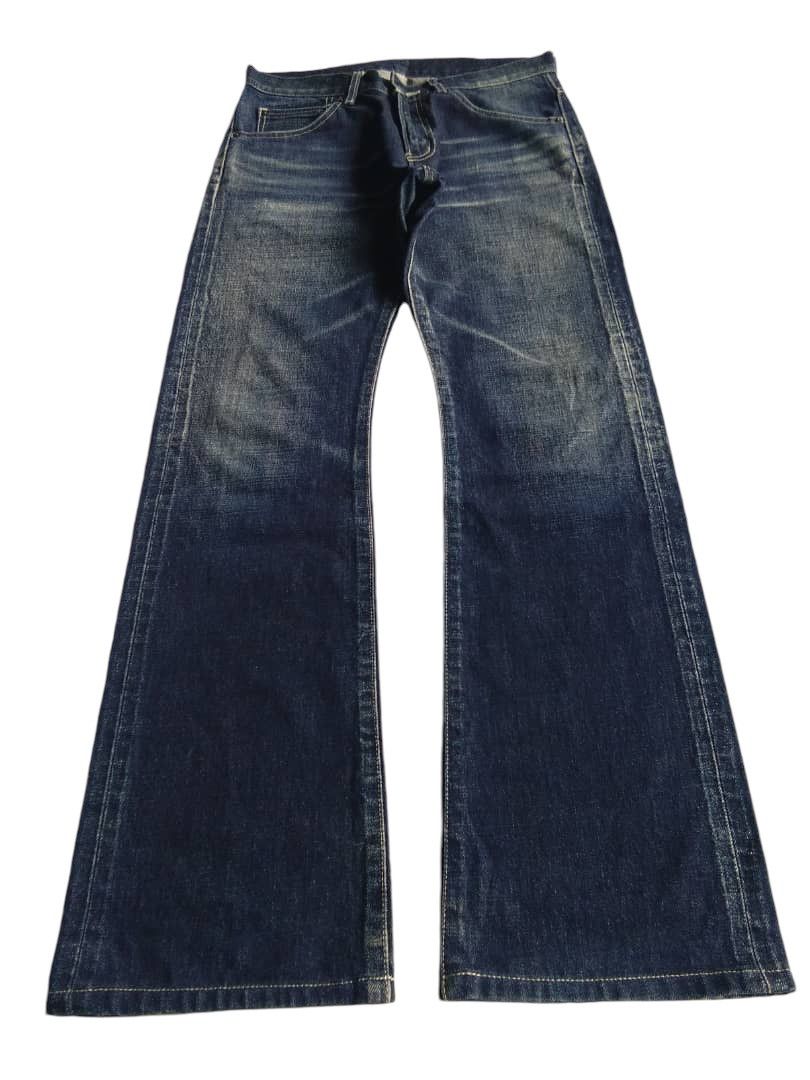 Tornado Mart FLARE JAPANESE MEN’S BIGI SELVEDGE RUSTY DENIM Size US 30 / EU 46 - 3 Thumbnail