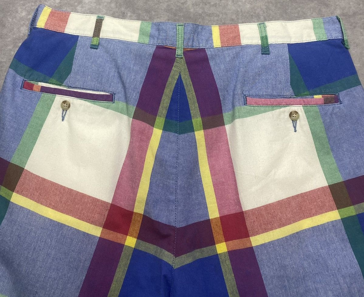 Polo Ralph Lauren 90’s Vintage Polo Ralph Lauren Plaid Madras Shorts Size US 36 / EU 52 - 2 Thumbnail