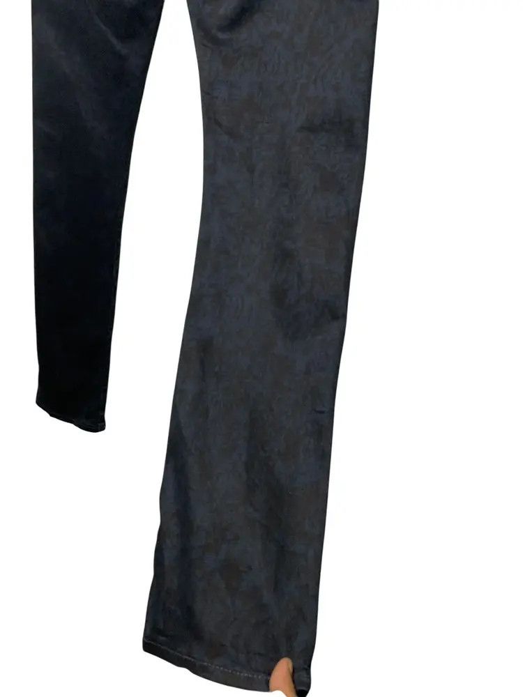 Katharine Hamnett London 1990s Hamnett abstract print skinny denim Size US 29 - 11 Thumbnail