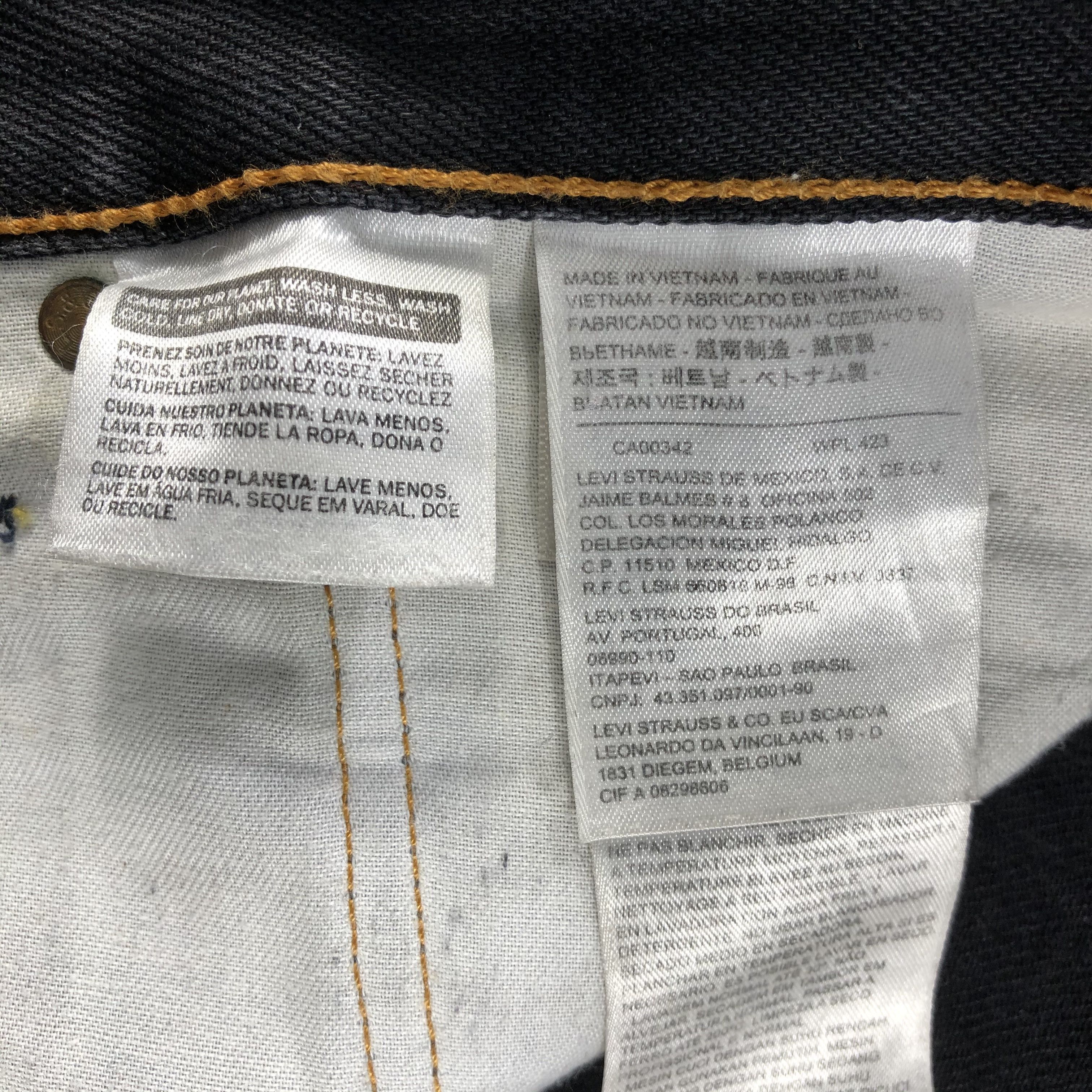 Levi's Vintage Levis 501 Earth Tone Jeans-J1445 Size US 38 / EU 54 - 13 Thumbnail