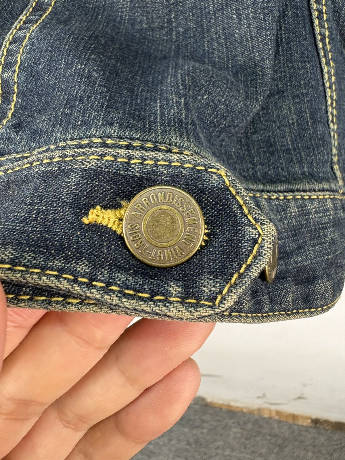 Takeo Kikuchi × Vintage Vintage Takeo Kikuchi Denim Jacket Faded Blue Wash Size US M / EU 48-50 / 2 - 14 Thumbnail