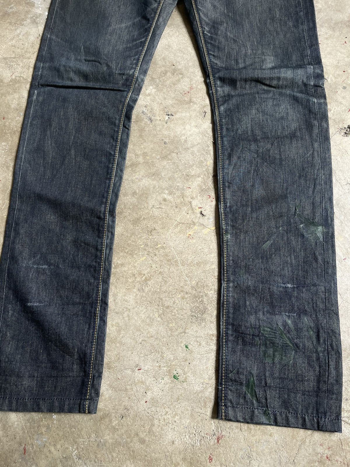 Raf by Raf Simons Raf By Raf Simons Waxed Denim Pants Size US 31 - 5 Thumbnail