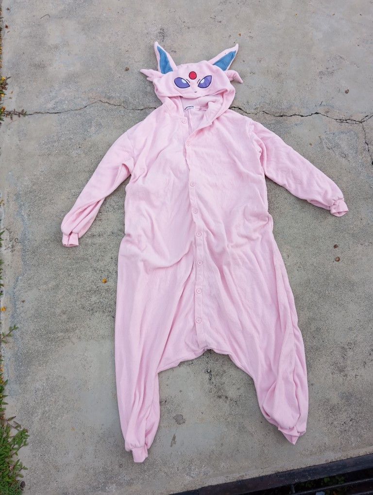 Japanese Brand × Pokemon Pokemon Espeon 🤩 Costume Cosplay Kigurumi Size US 36 / EU 52 - 2 Thumbnail