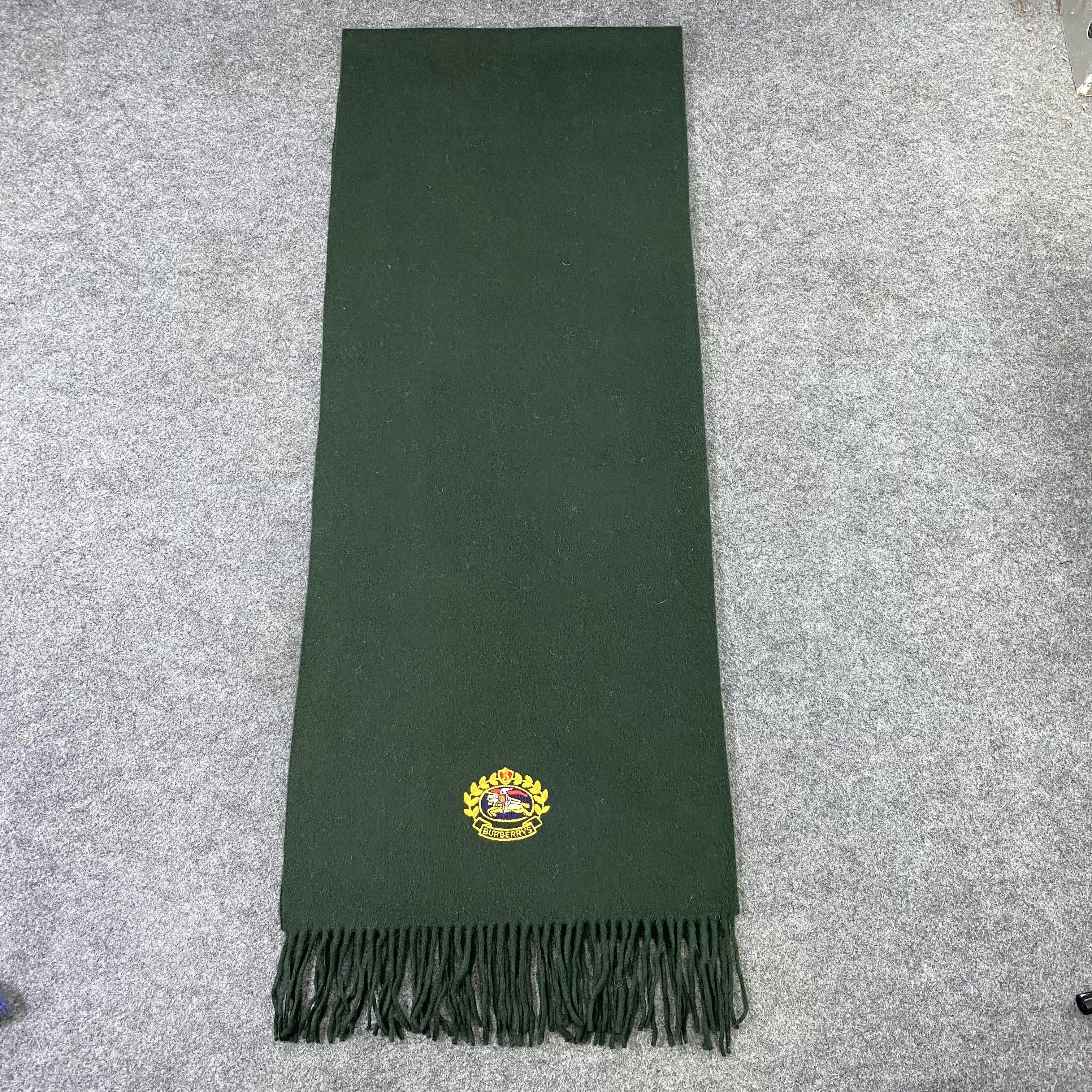 Burberry Burberry Lambswool Muffler / Scarf / Neckwear -K052 Size ONE SIZE - 2 Thumbnail