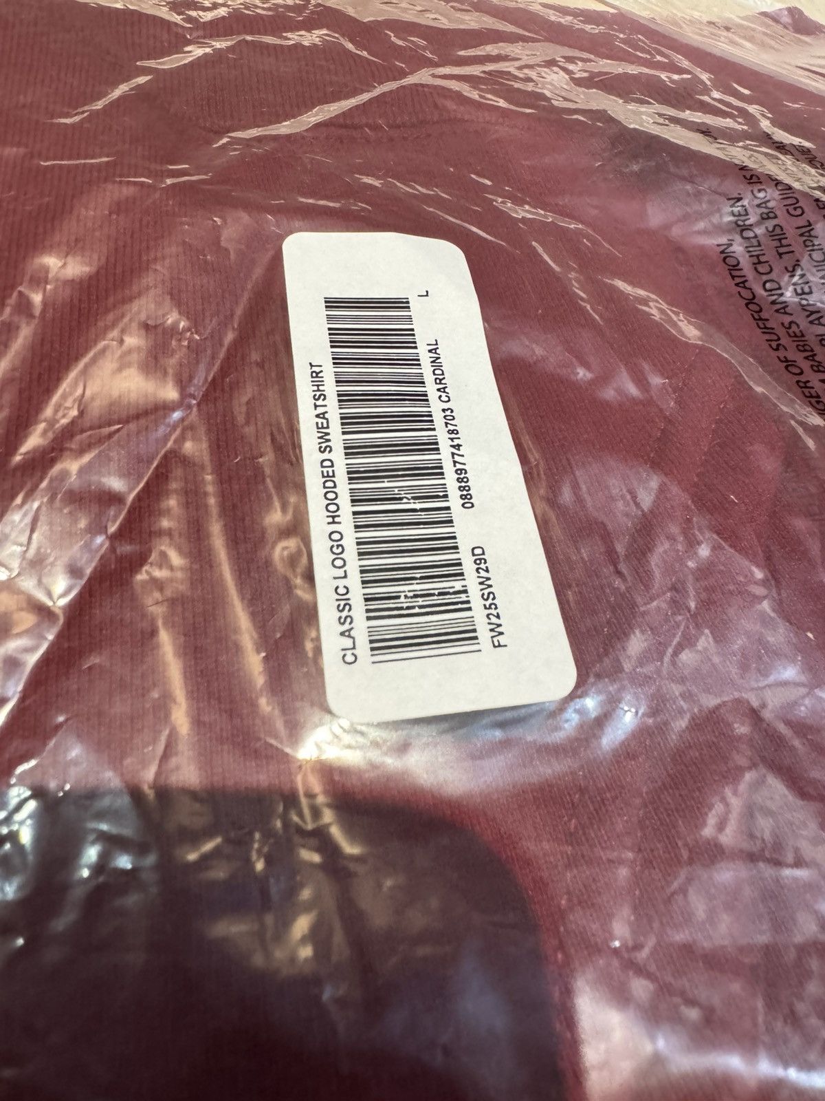 Supreme San Francisco SF Classic Logo Shop Hoodie Burgundy