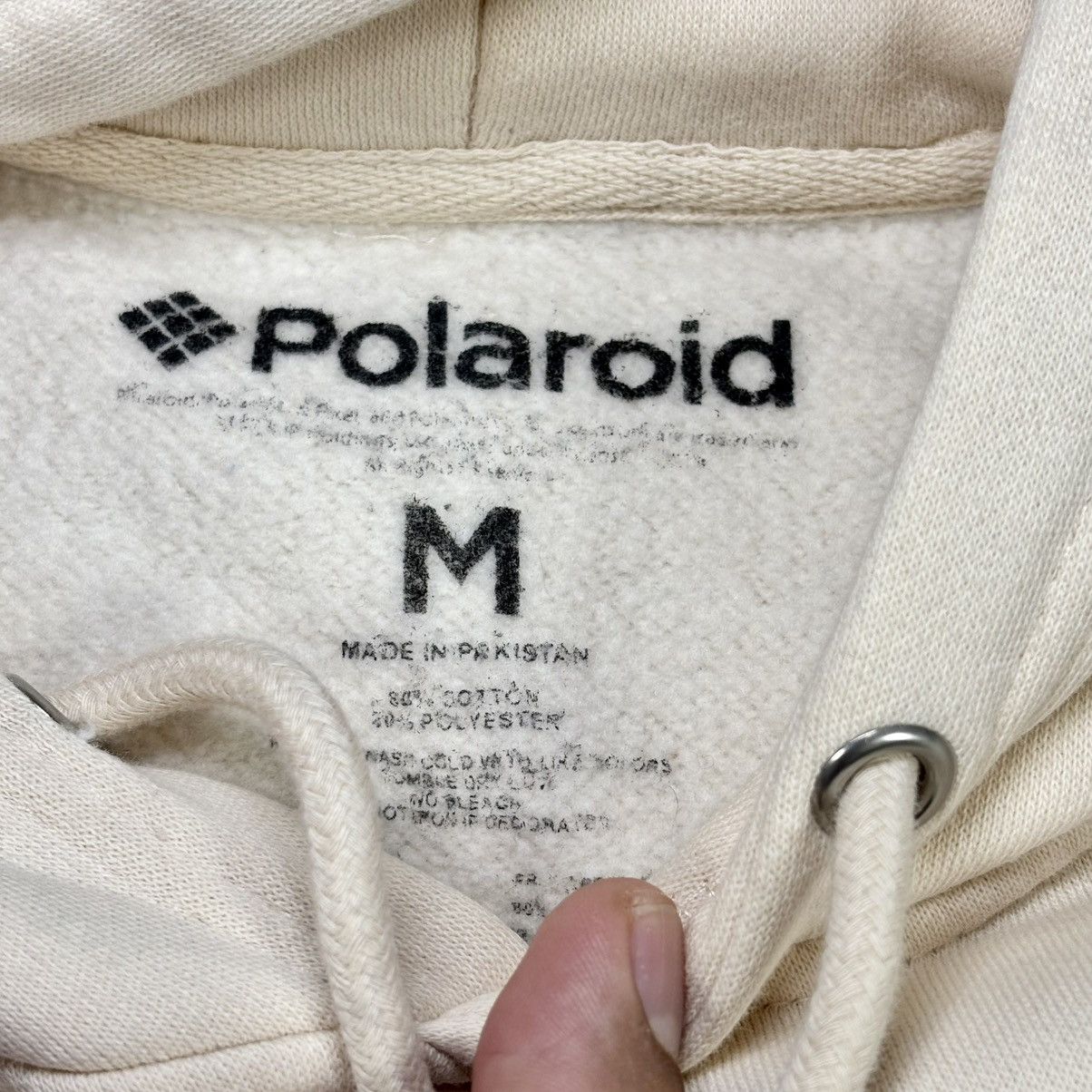 Polaroid POLAROID Hoodie Pullover Sweatshirt Women's Medium Size M / US 6-8 / IT 42-44 - 2 Thumbnail
