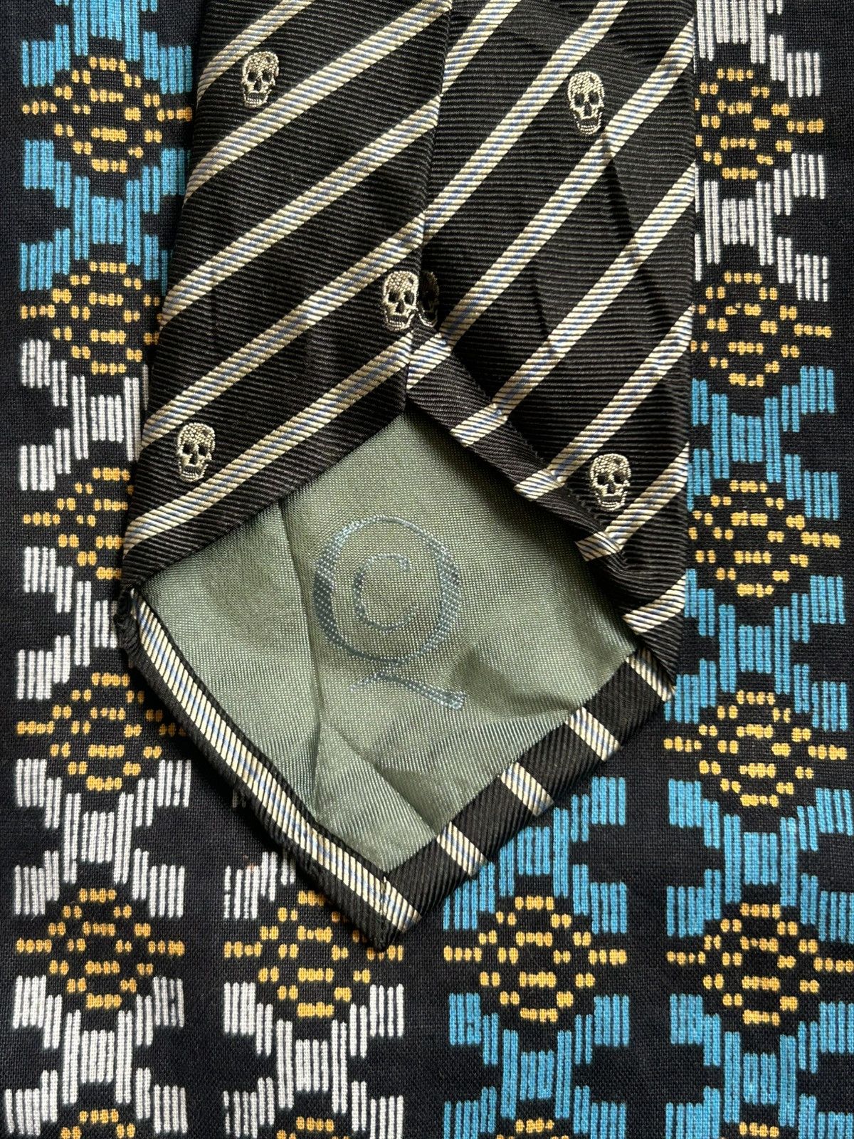 Alexander McQueen Alexander McQueen Skeleton Flying Tie Size ONE SIZE - 5 Thumbnail