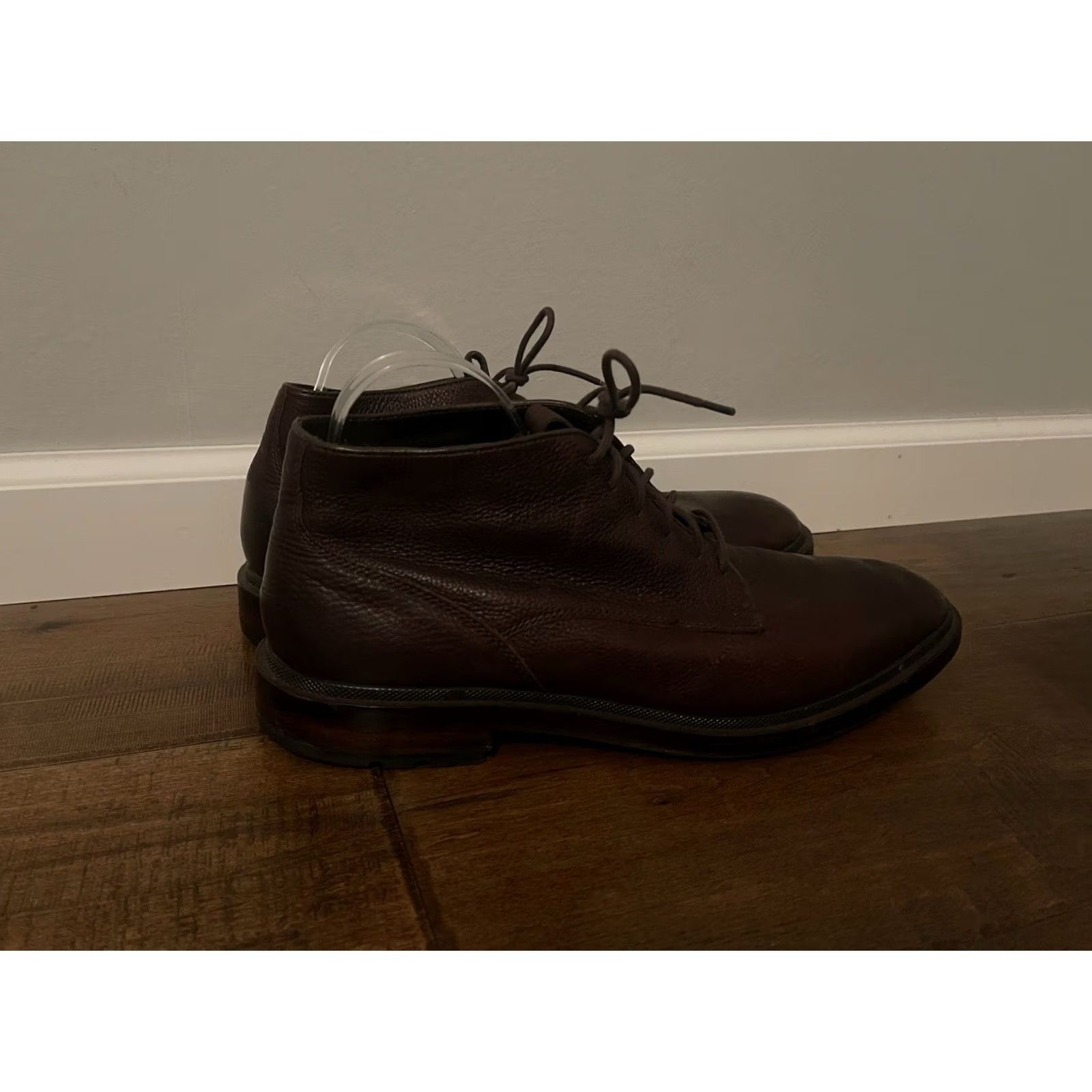 Cole Haan Cole Haan Cranston Chukka Boots Brown Leather C22854 Men's 13 Boots Brown Leather Mens 13 Chukka Cranston Size US 13 / EU 46 - 2 Thumbnail