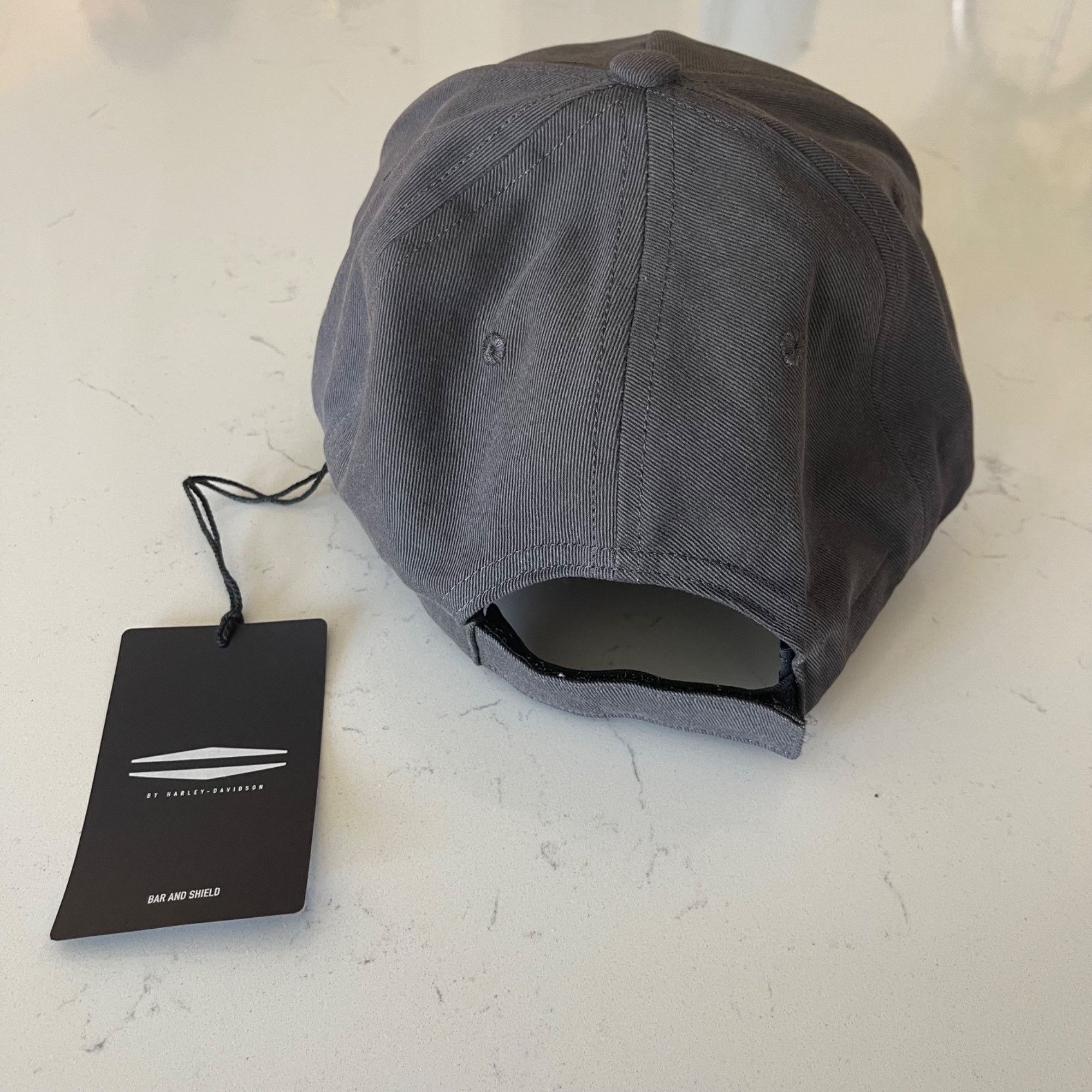 Harley Davidson NWT HARLEY DAVIDSON BAR & SHIELD STORM GREY HAT Size ONE SIZE - 2 Thumbnail