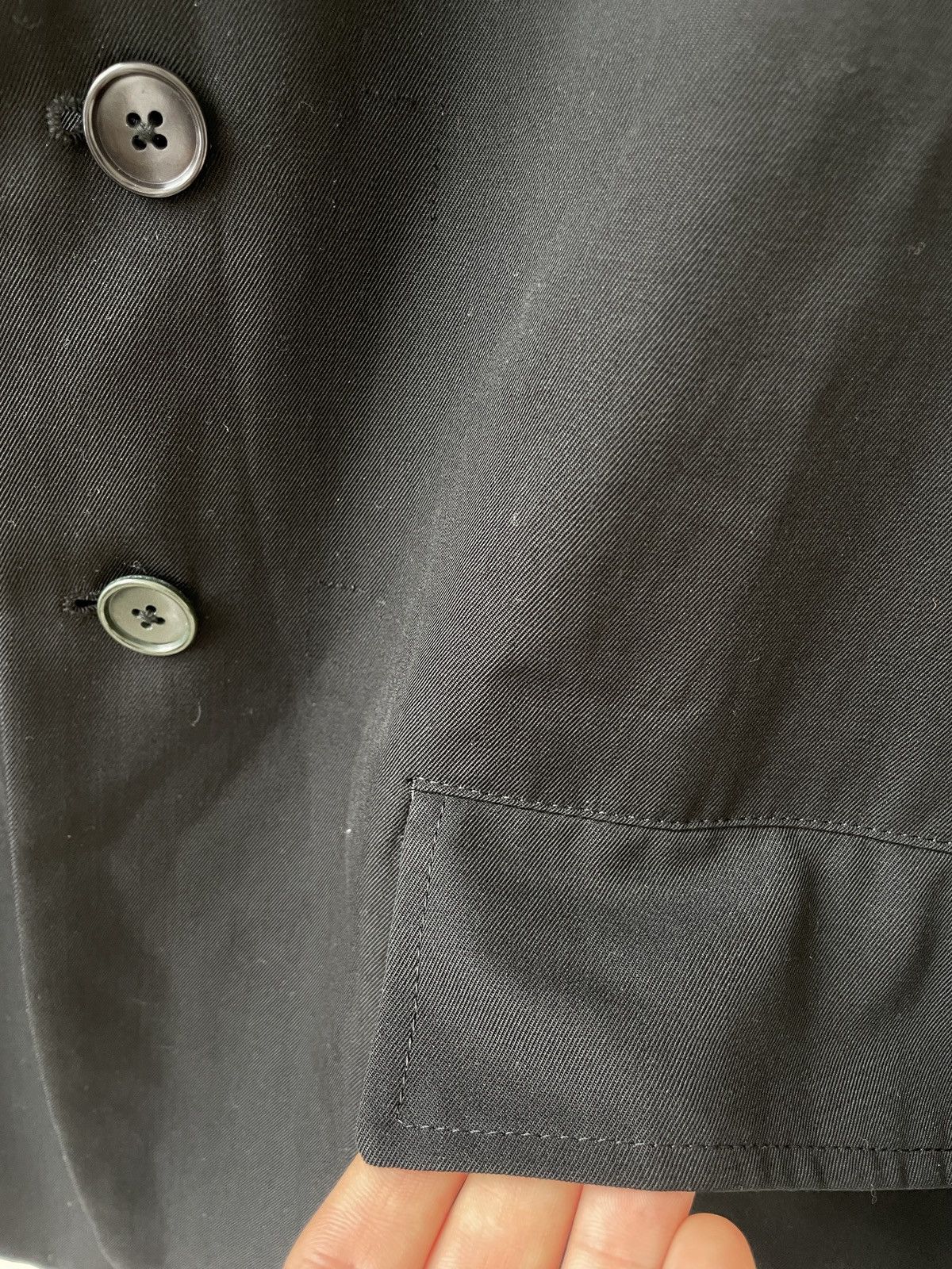 Yohji Yamamoto Yohji Yamamoto AW1998 Pour Homme Wool Blazer Japan Size 44R - 12 Thumbnail