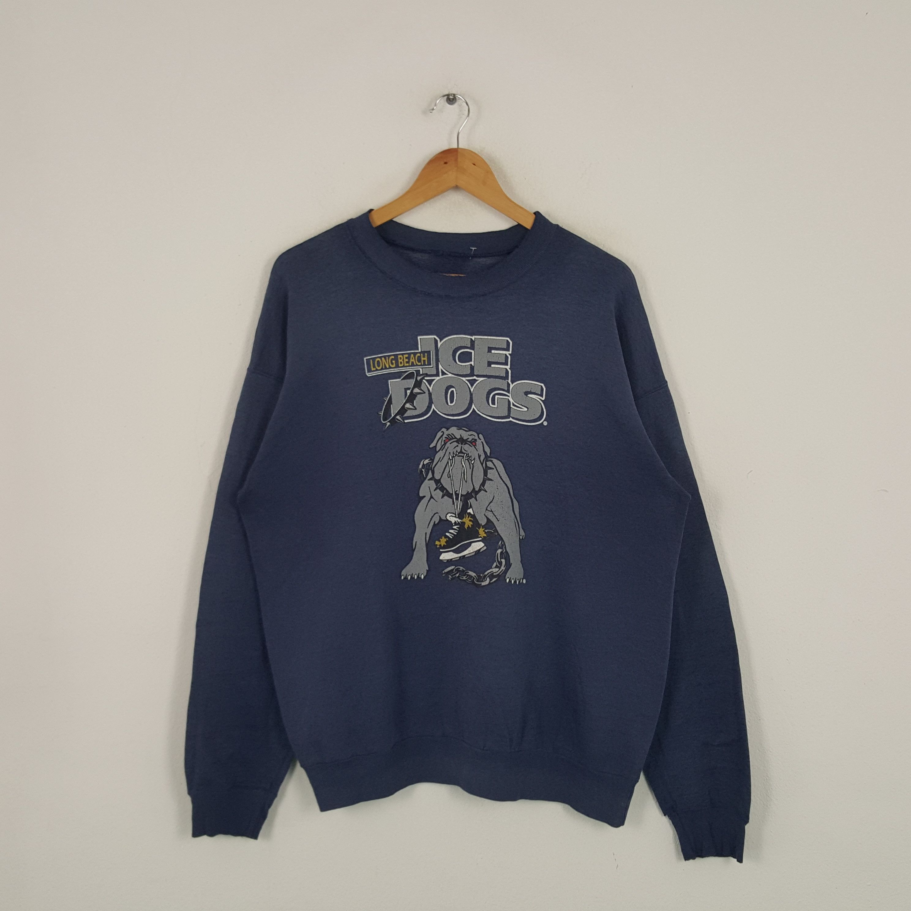 Vintage Ice Dogs American Style Pit Bull Sweatshirt