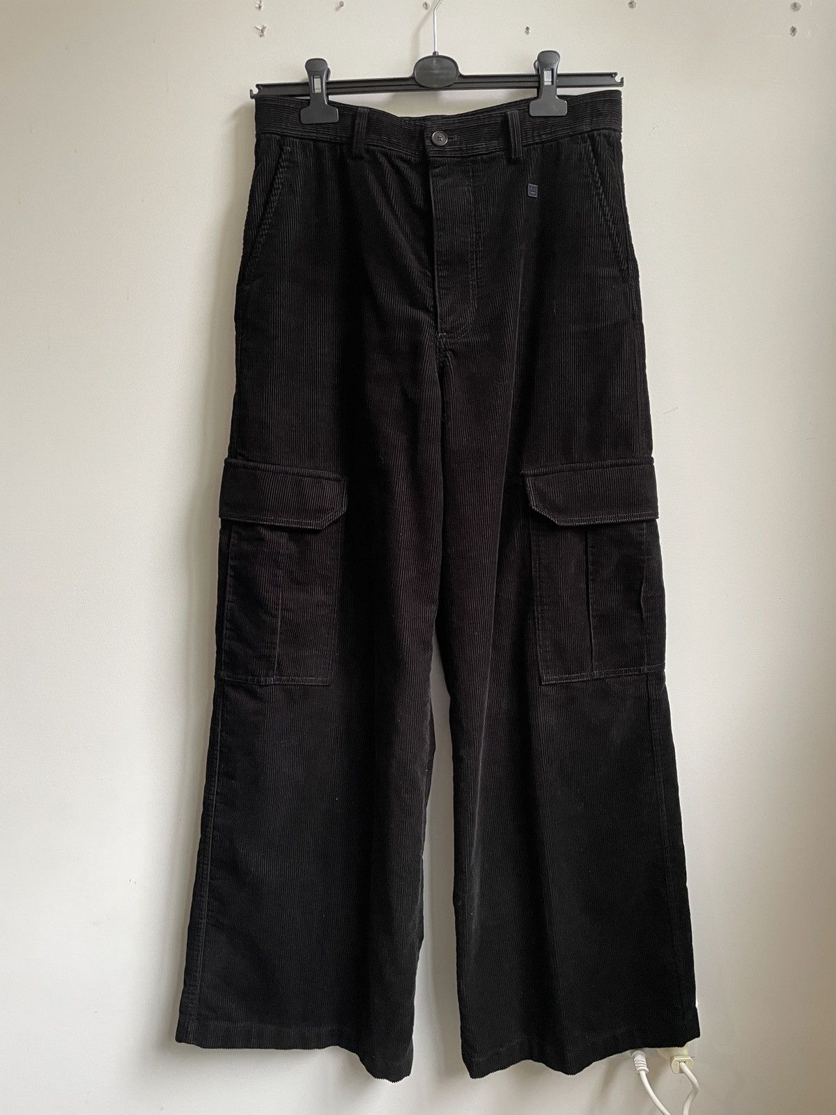 Acne Studios Paroy Face Corduroy Cargo Pants Size US 30 / EU 46 - 2 Thumbnail