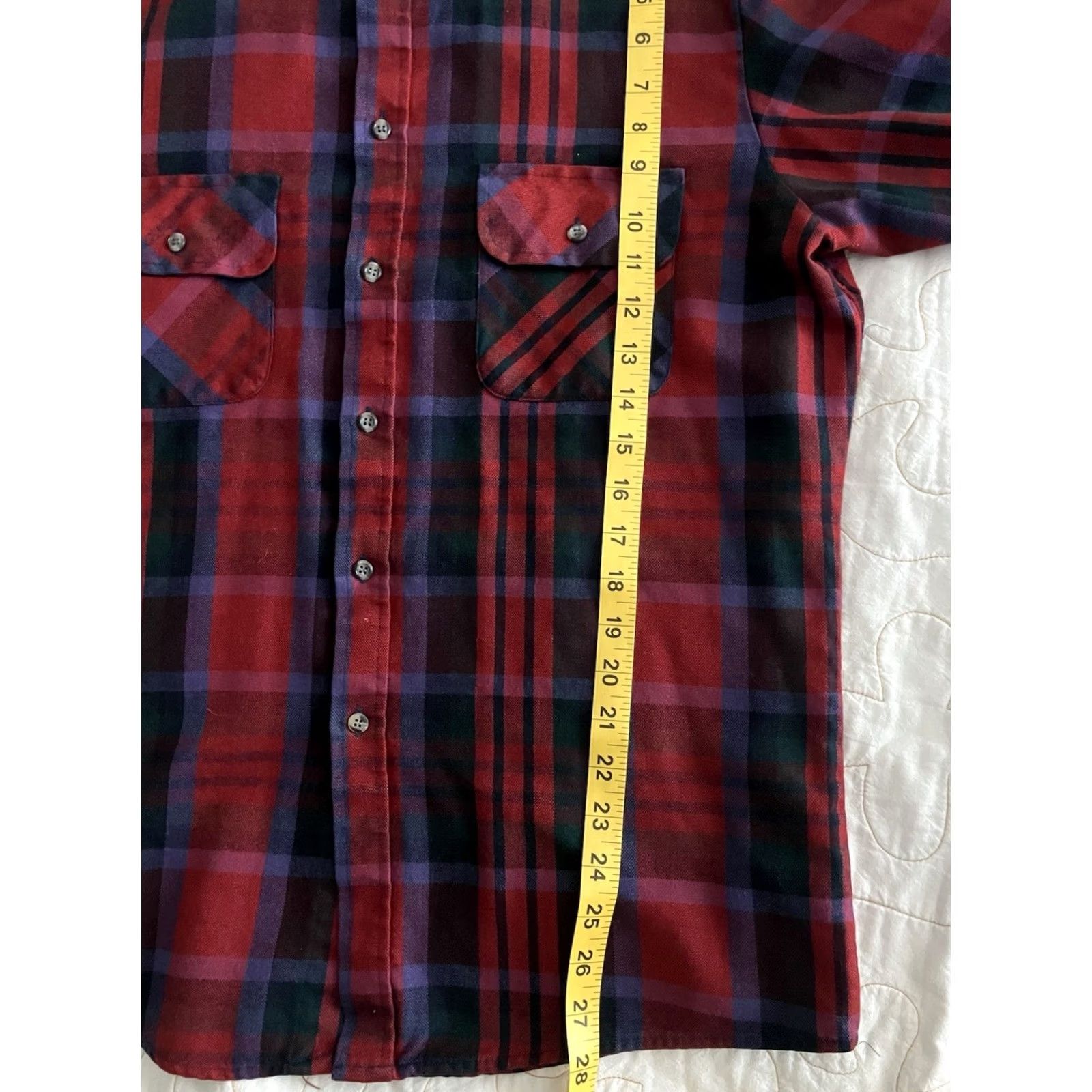 Vintage Northwest Territory Shirt Mens M Red Plaid Flannel Button Up Long Sleeve Collared Size US M / EU 48-50 / 2 - 6 Thumbnail