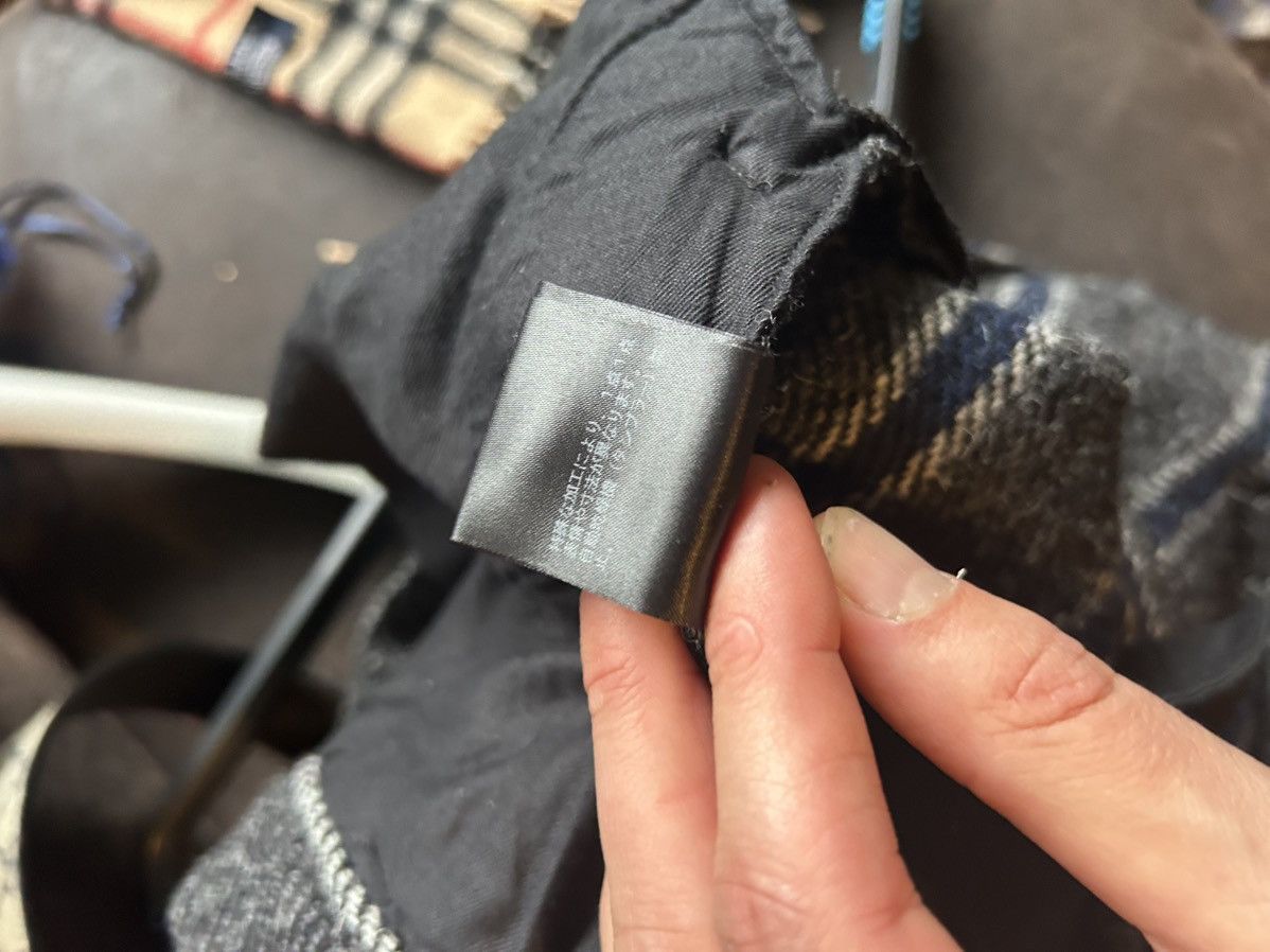 Undercover Undercover Striped Wool Trousers in Grey/Blue - Size L Size US 33 - 14 Thumbnail