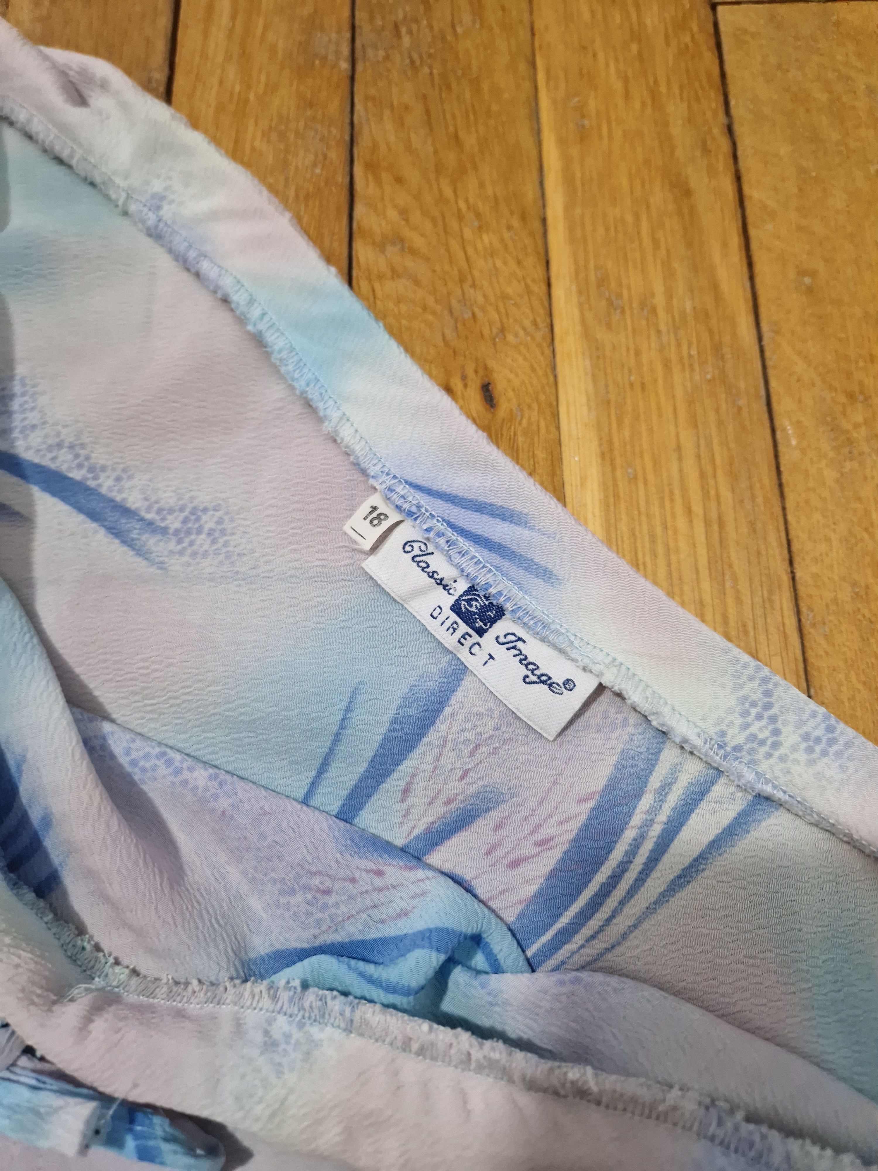 Japanese Brand × Vintage vintage mesh transparent abstract skirt Size 32" / US 10 / IT 46 - 3 Thumbnail