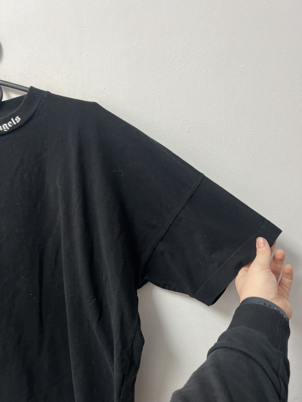 Palm Angels Palm Angels black Big logo oversize t-shirt tee Size US S / EU 44-46 / 1 - 8 Thumbnail