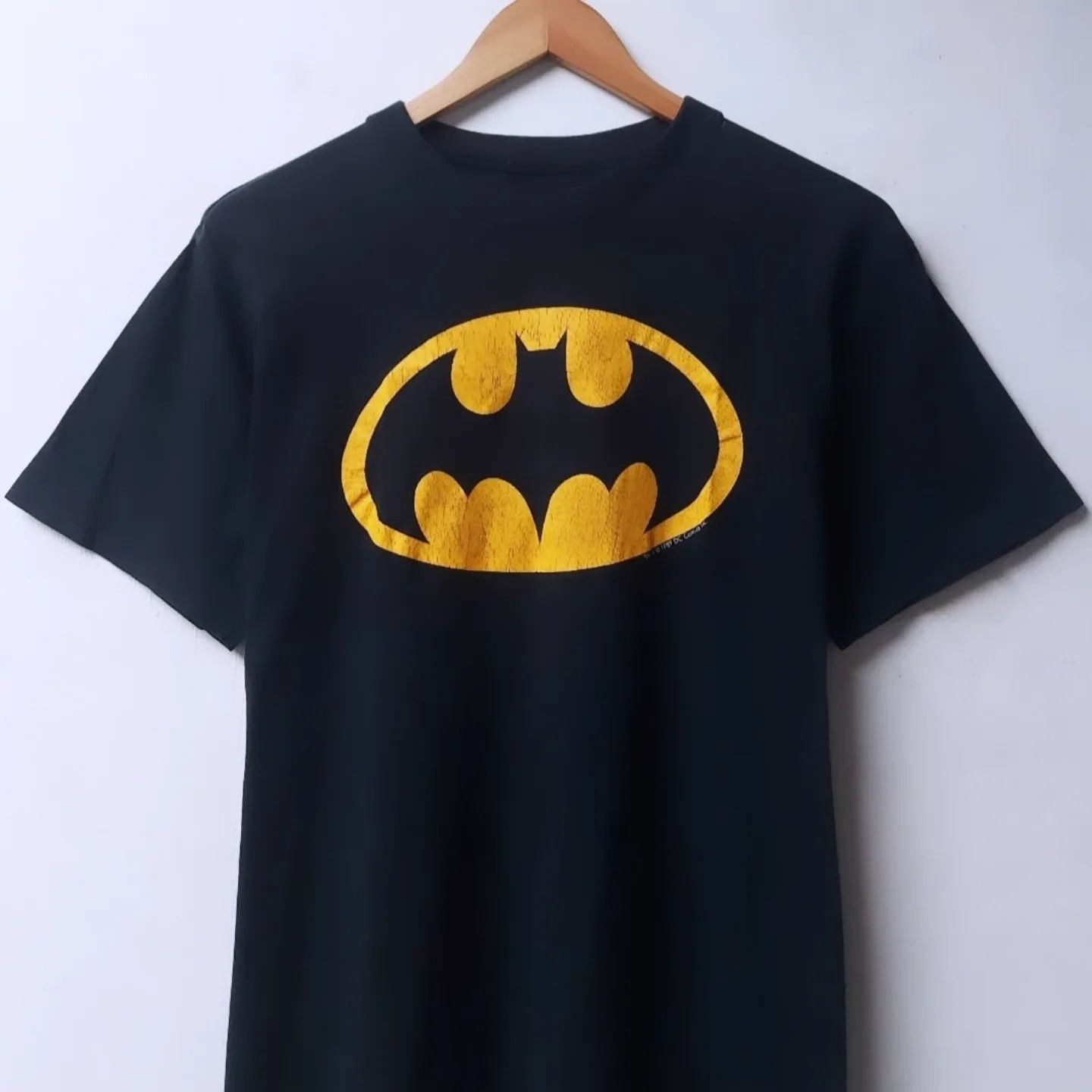 DC Comics × Vintage Vintage 80s DC Comics BATMAN Logo Tshirt Size US M / EU 48-50 / 2 - 2 Thumbnail