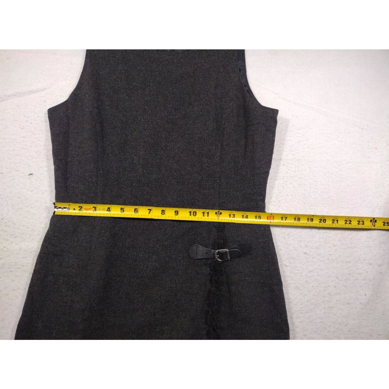 Eddie Bauer Eddie Bauer Women's Gray Wool Blend Petite Sleeveless Dress Size 10 Size L / US 10 / IT 46 - 3 Thumbnail