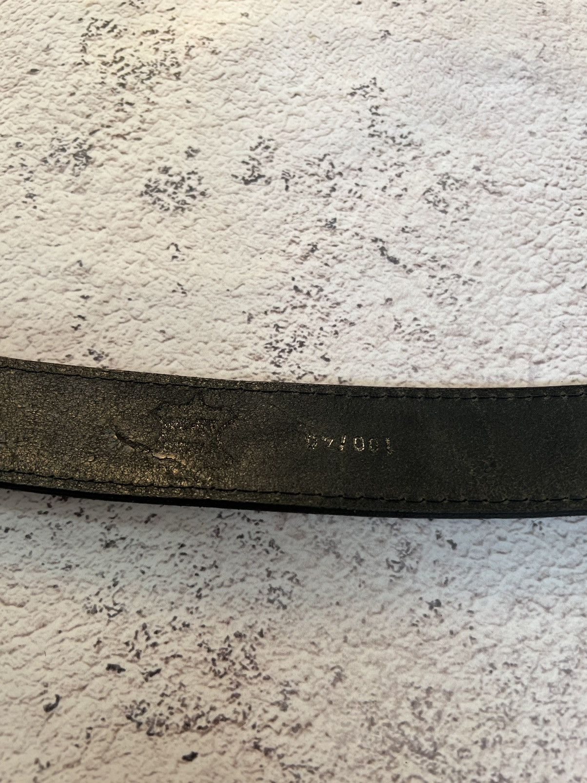 Diesel × Vintage Y2K DIESEL Vintage Leather Belt Size ONE SIZE - 5 Thumbnail