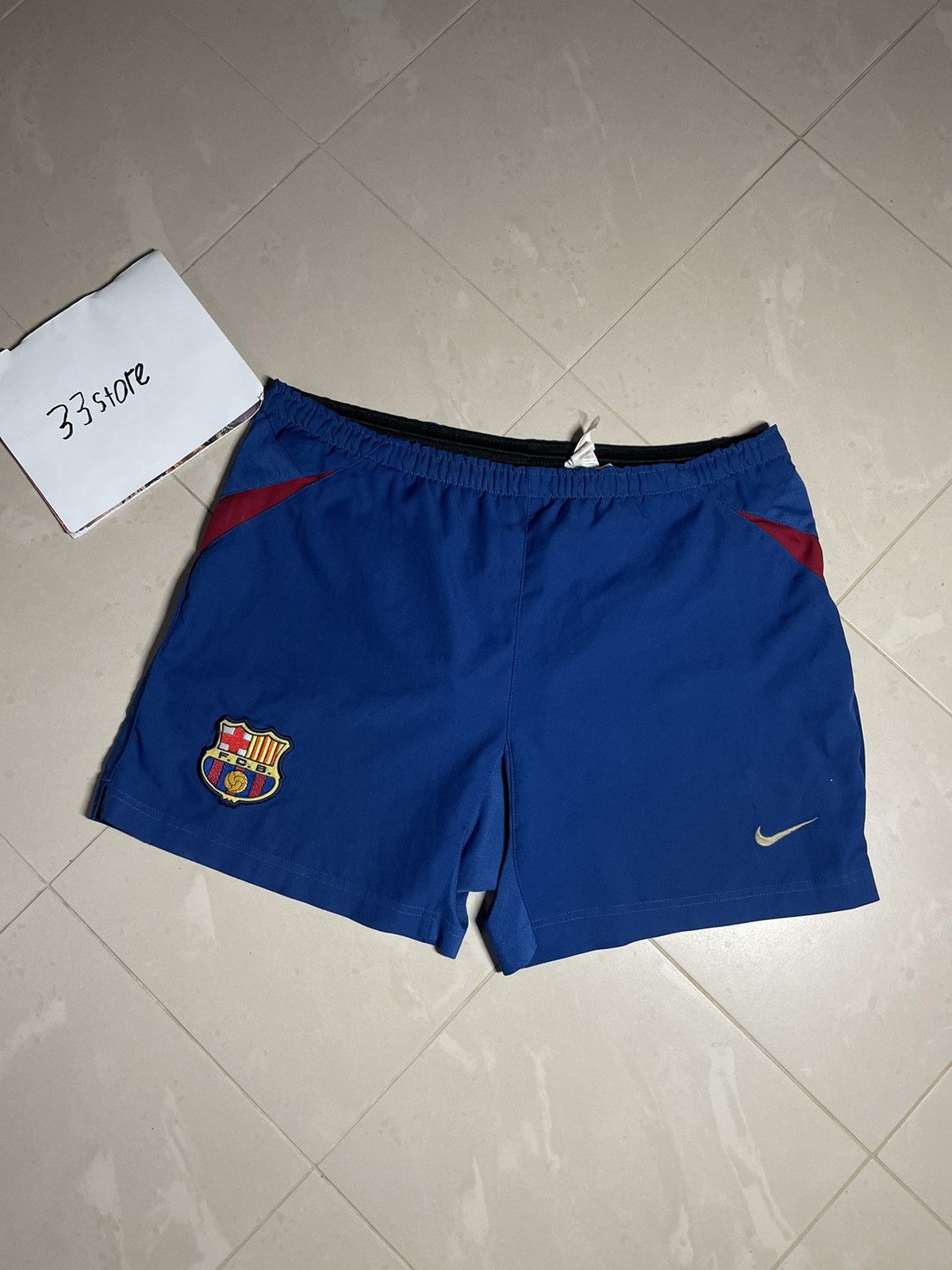 Nike × Vintage Nike vintage barcelona shorts Size US 32 / EU 48 - 1 Thumbnail