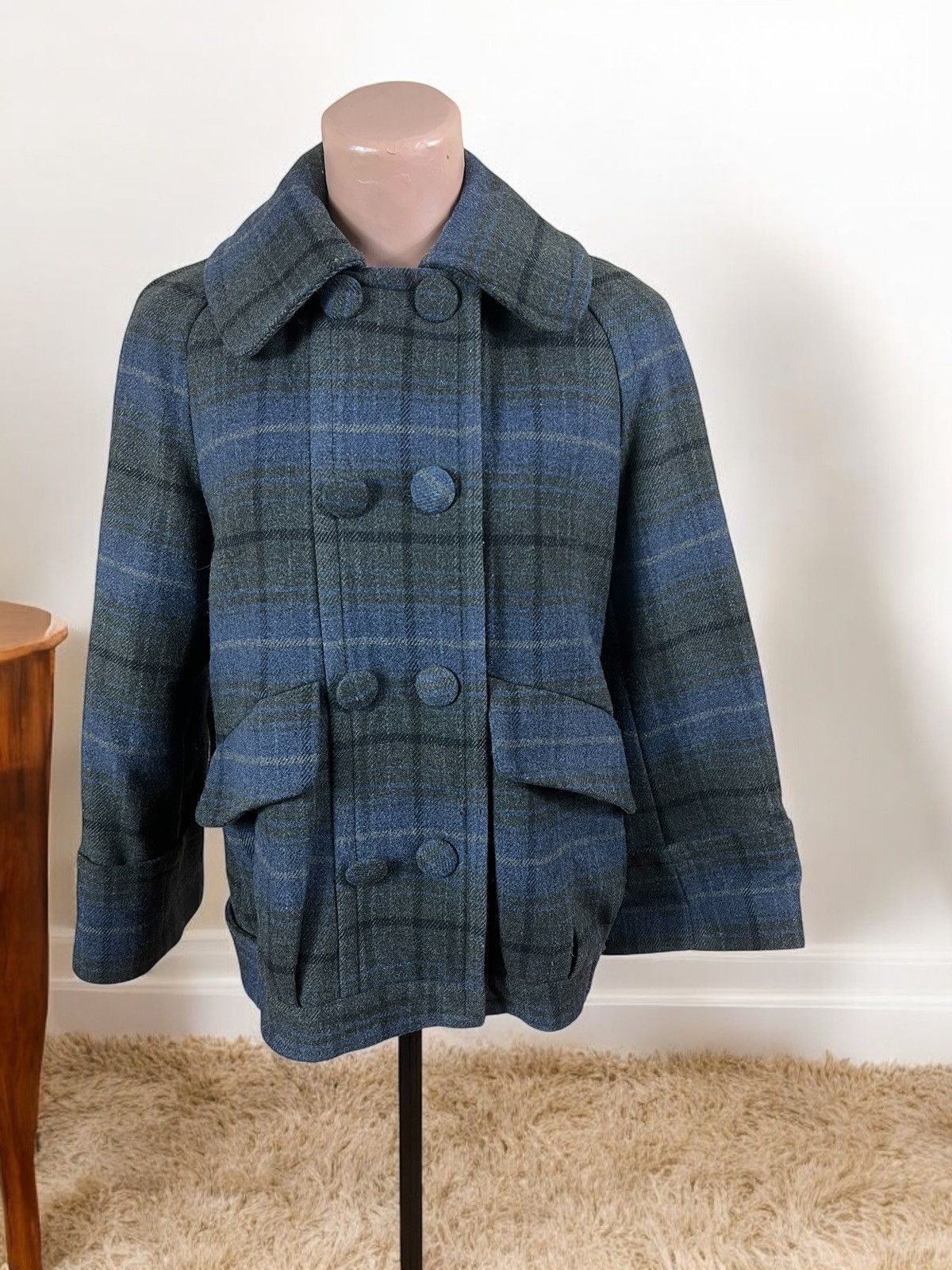 Sandro Sandro Paris Peacoat checked size L Size L / US 10 / IT 46 - 1 Thumbnail