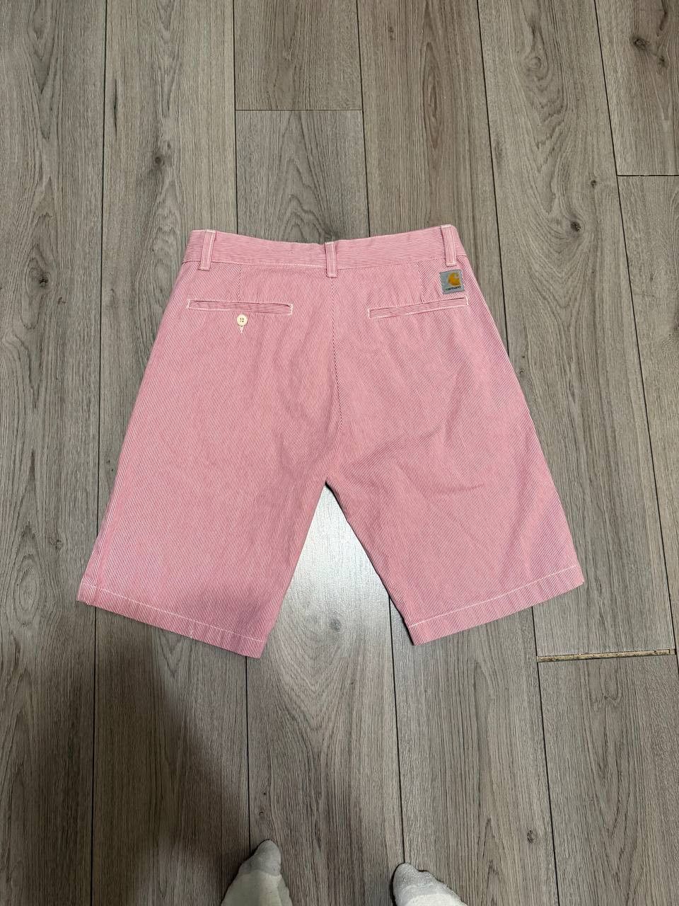 Carhartt carhartt bermuda shorts mens size 31 pink cotton Size US 31 - 4 Thumbnail