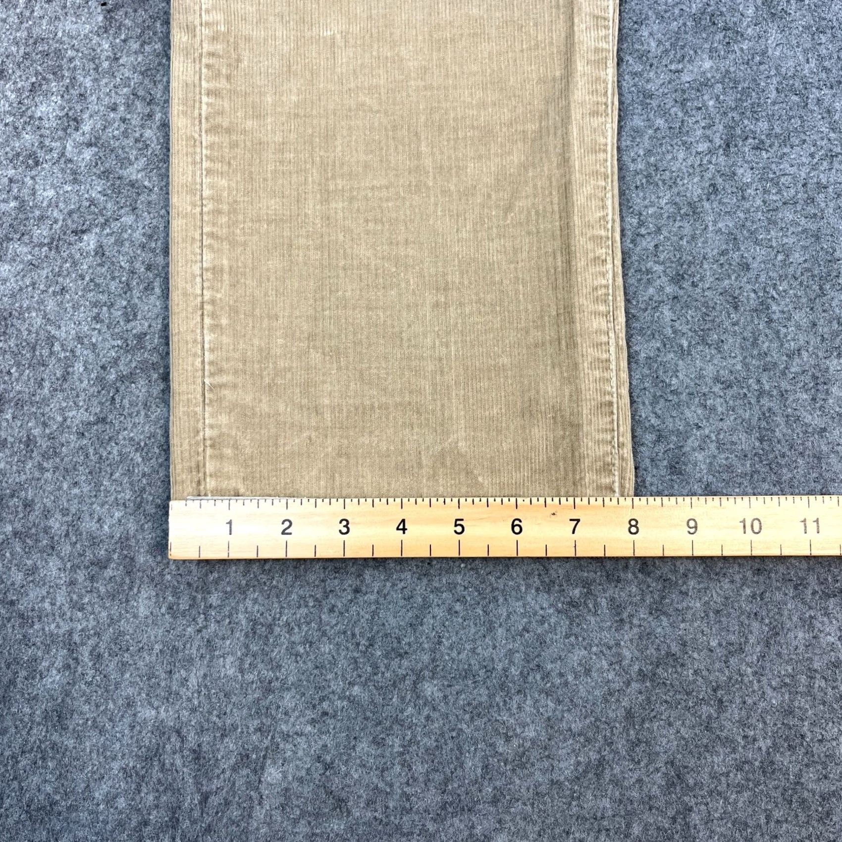 Levi's VINTAGE Levi's 551 Mens Corduroy Jeans Straight 32 Beige 90s Pin 100% Cotton Jeans Mens Regular 32in Beige 90s Levi's 551 Size US 32 / EU 48 - 3 Thumbnail