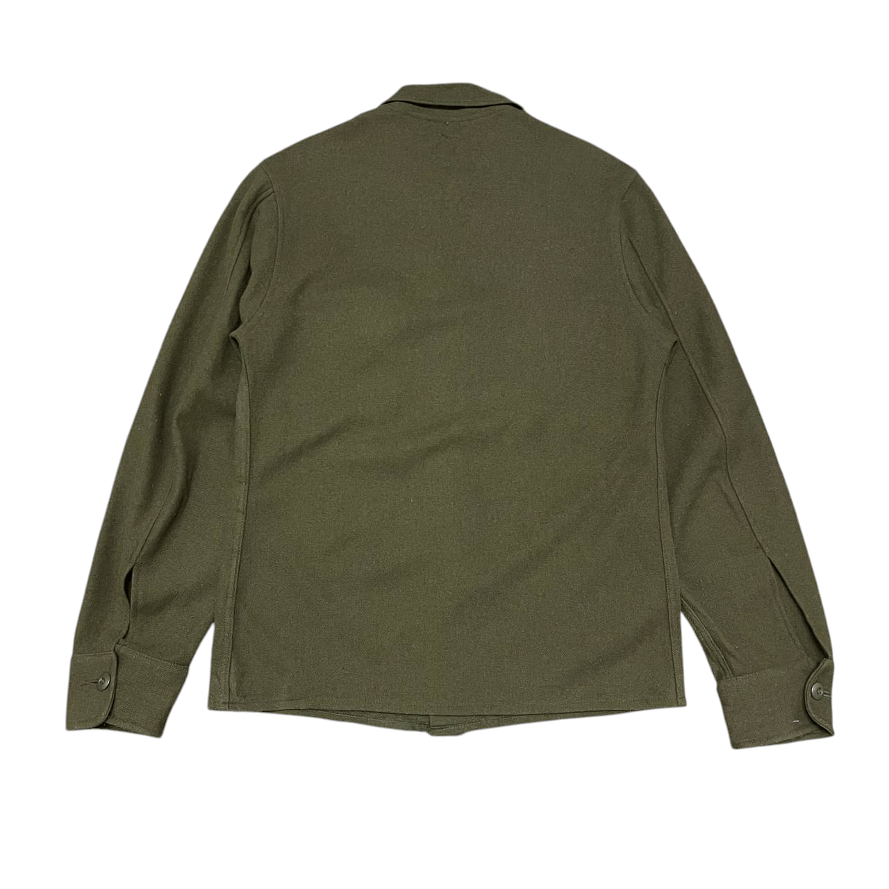 Vintage Vintage 70's Military Wool Shirt Jacket Size US S / EU 44-46 / 1 - 9 Thumbnail