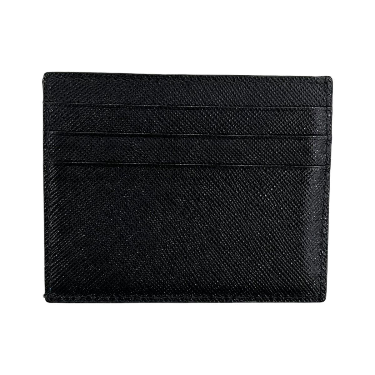 Prada Prada Saffiano Logo Card Holder Wallet Size ONE SIZE - 2 Thumbnail