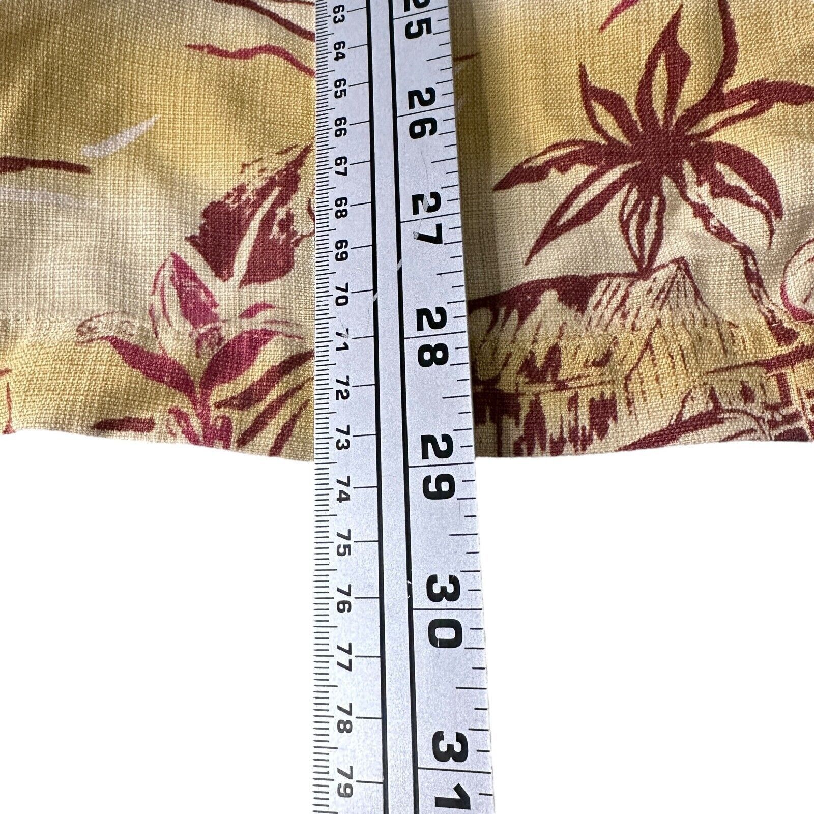Tommy Bahama Tommy Bahama Hawaiian Shirt Mens Medium Beige Short Sleeve Size US M / EU 48-50 / 2 - 9 Thumbnail