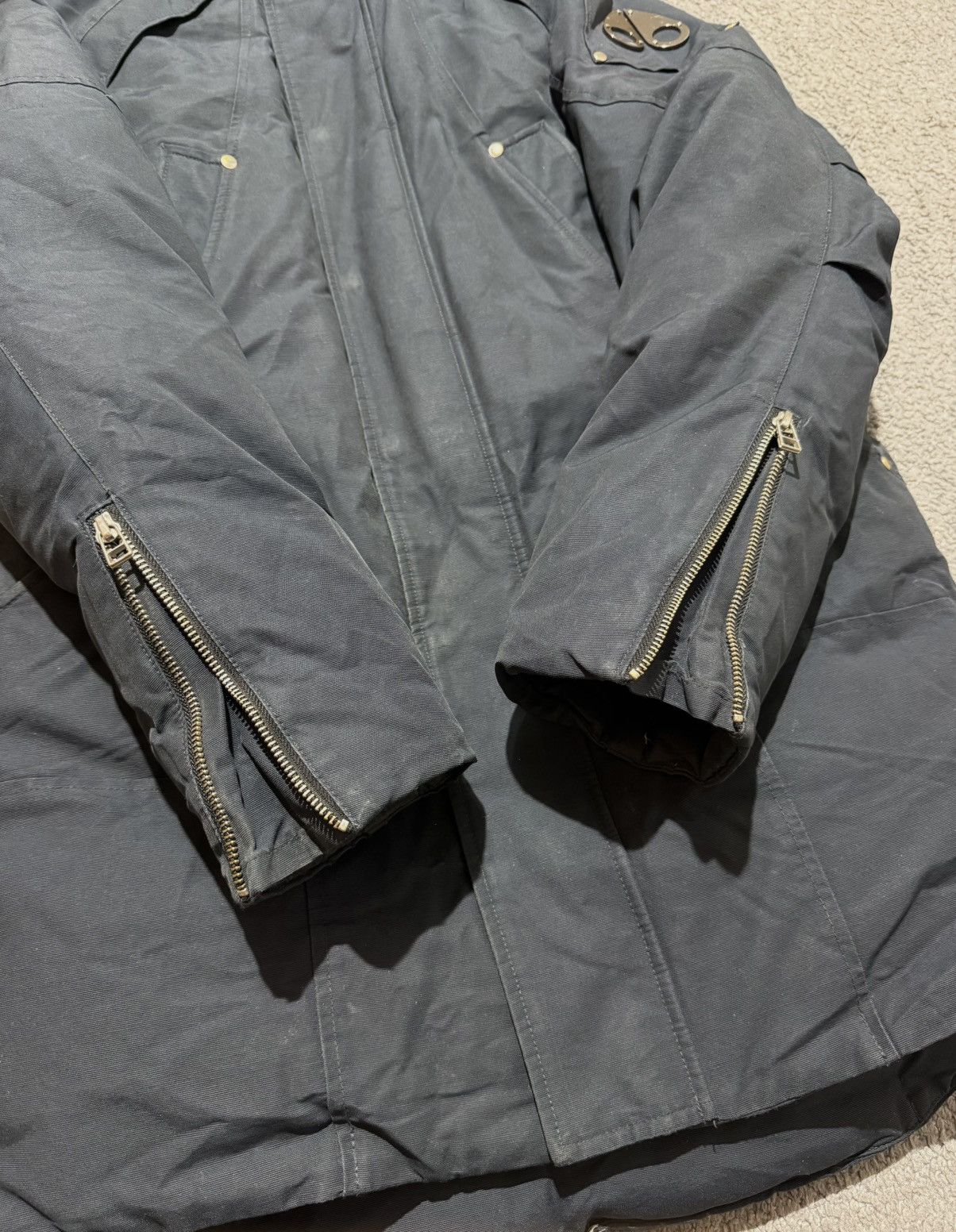 Moose Knuckles Moose Knuckles Down Parka Jacket Fur Hood #F15 Size M / US 6-8 / IT 42-44 - 7 Thumbnail
