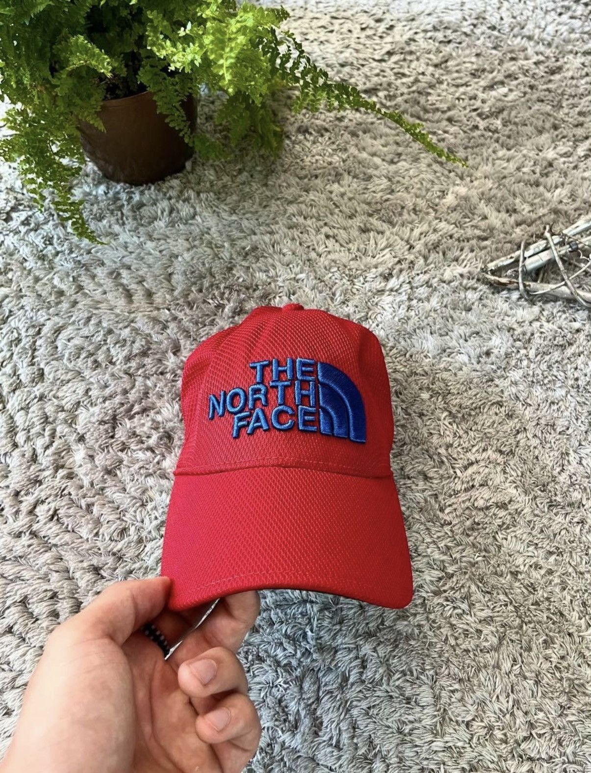 The North Face 00s Vintage The North Face Big Logo Unisex Hat Cap Rare Size ONE SIZE - 1 Thumbnail