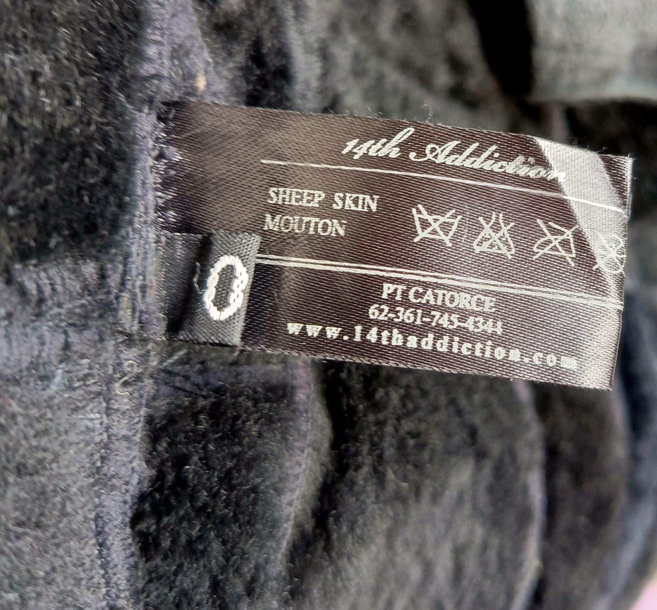 14th Addiction 14th Addiction Fur Hoodie PATCHWORK Leather Coat Size US XS / EU 42 / 0 - 9 Thumbnail