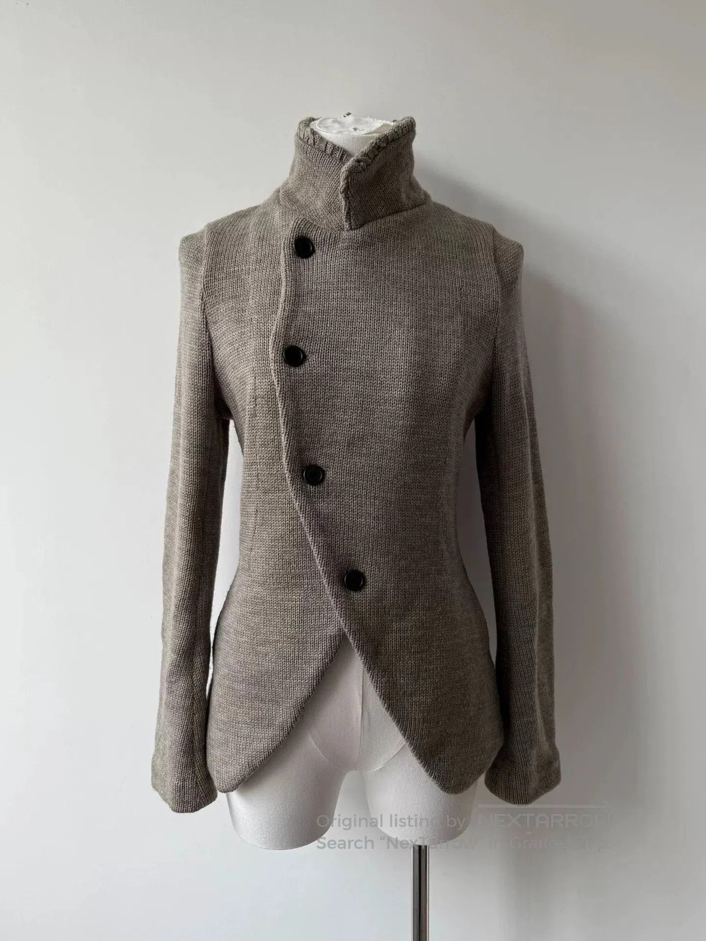 Y's yohji yamamoto wool jacket with unique design. Size US XS / EU 42 / 0 - 1 Thumbnail