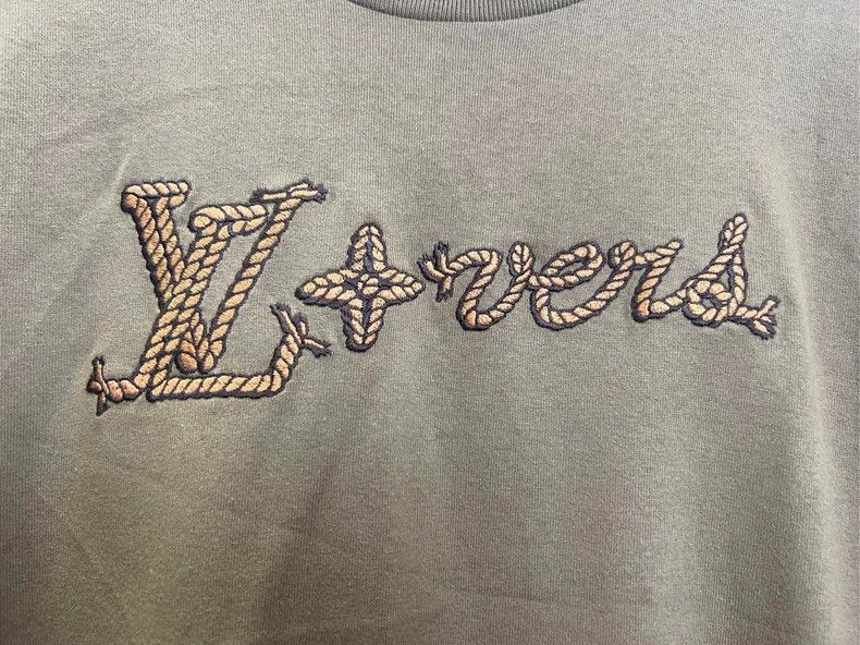 Louis Vuitton Louis Vuitton Khaki knot-embroidered short sleeves 2505-Nex Size US XXL / EU 58 / 5 - 5 Thumbnail