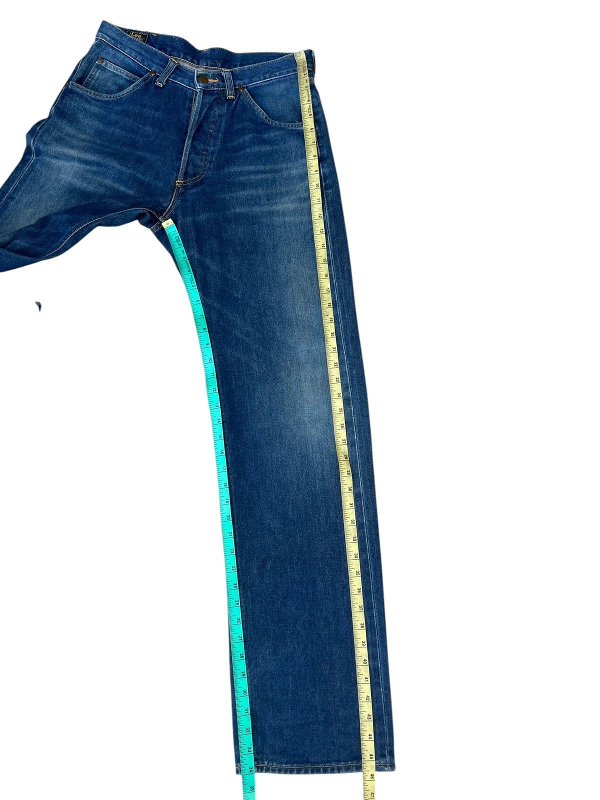 Lee Vintage 90s Lee Riders Sanforized Denim Selvedge Jeans Size US 31 - 4 Thumbnail