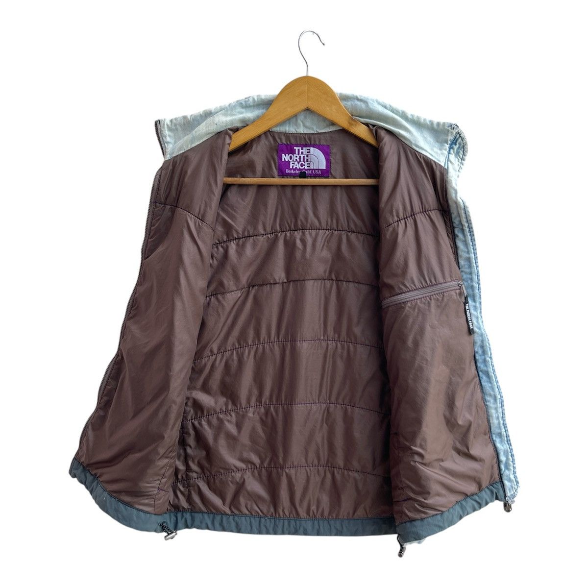 The North Face Purple Label Vintage The North Face Purple Label Denim Puffer Vest Size US M / EU 48-50 / 2 - 3 Thumbnail