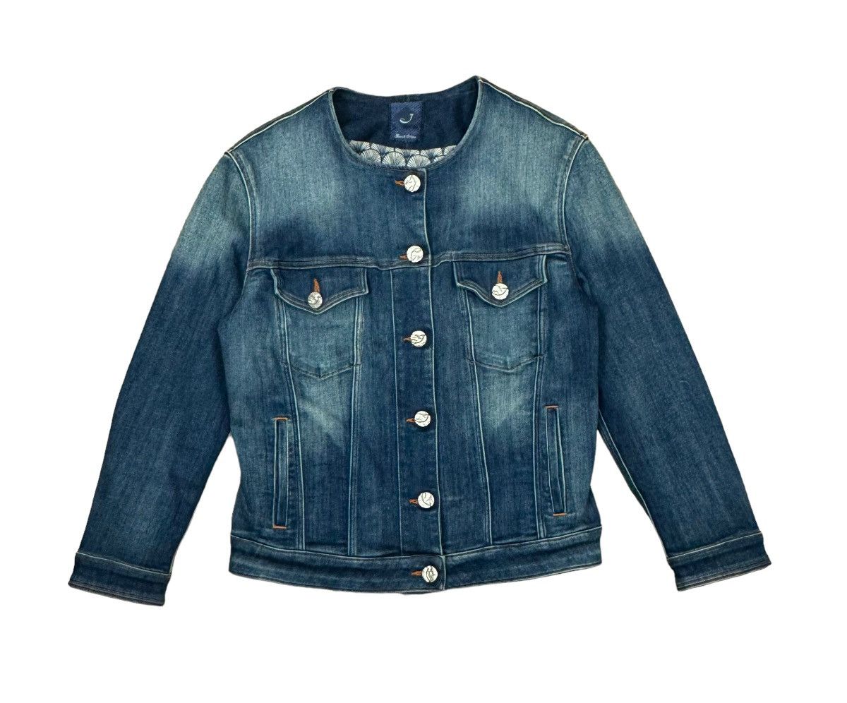 Jacob Cohen Jacob Cohen Denim Jacket Womens size L Size L / US 10 / IT 46 - 13 Thumbnail