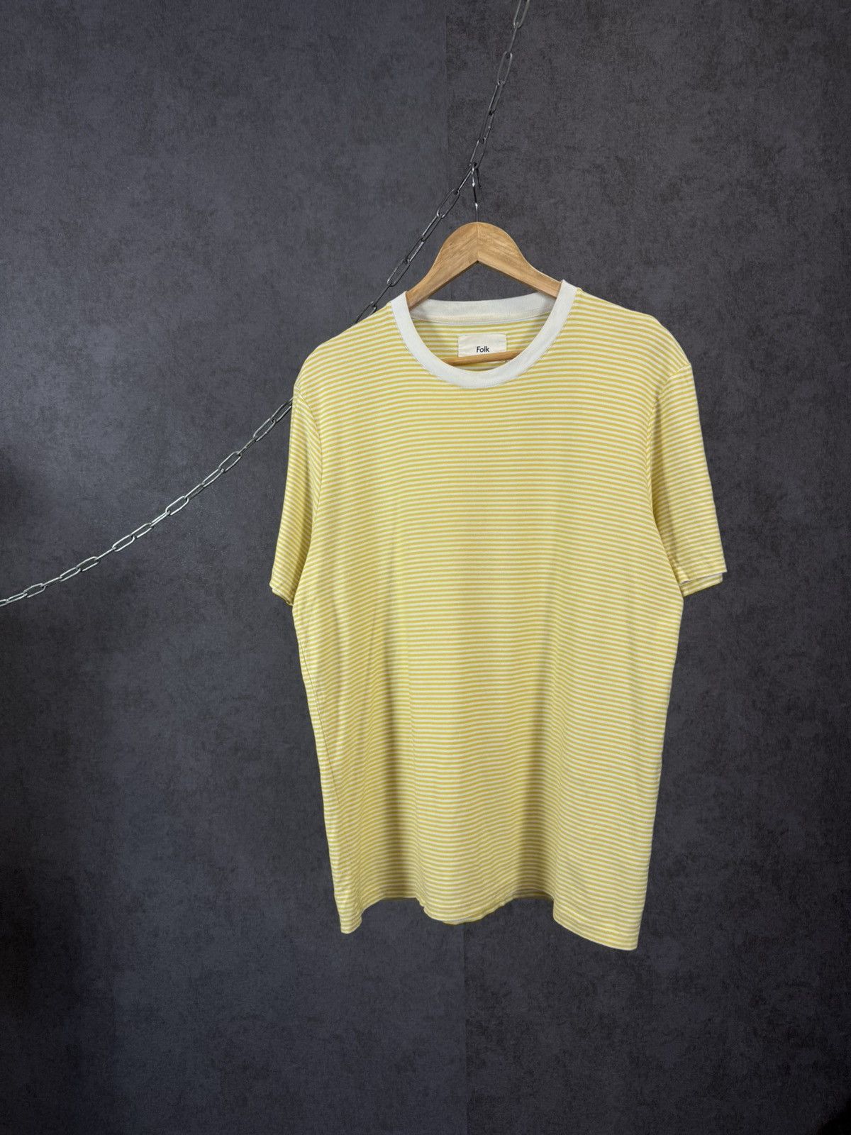 Folk Folk designer striped tee Size US L / EU 52-54 / 3 - 1 Thumbnail