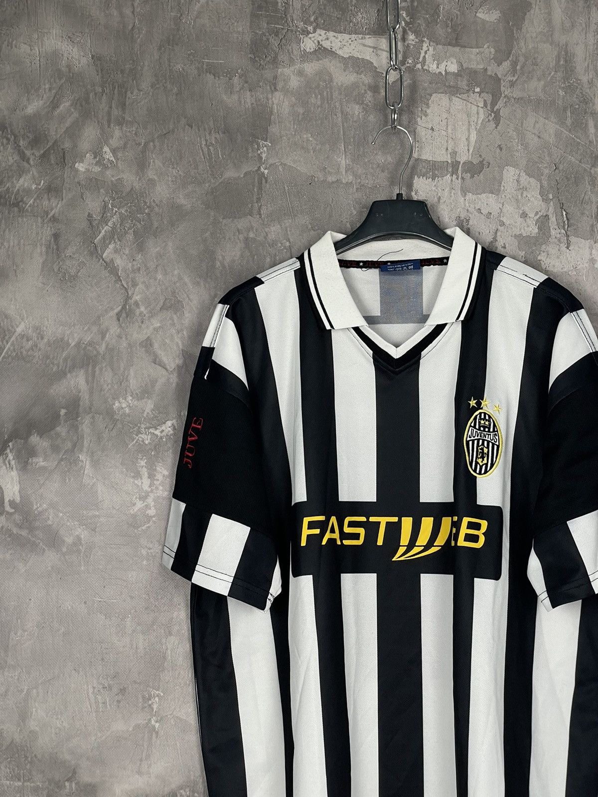 Vintage Juventus Football Soccer Jersey 90s Bootleg Rare Vintage Size US L / EU 52-54 / 3 - 3 Thumbnail
